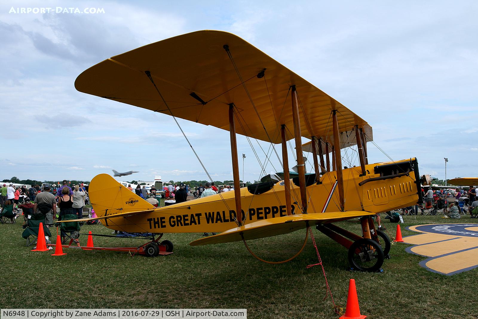 N6948, 1917 Standard J-1 C/N 1956, At the 2016 EAA Air Venture - Oshkosh Wisconsin