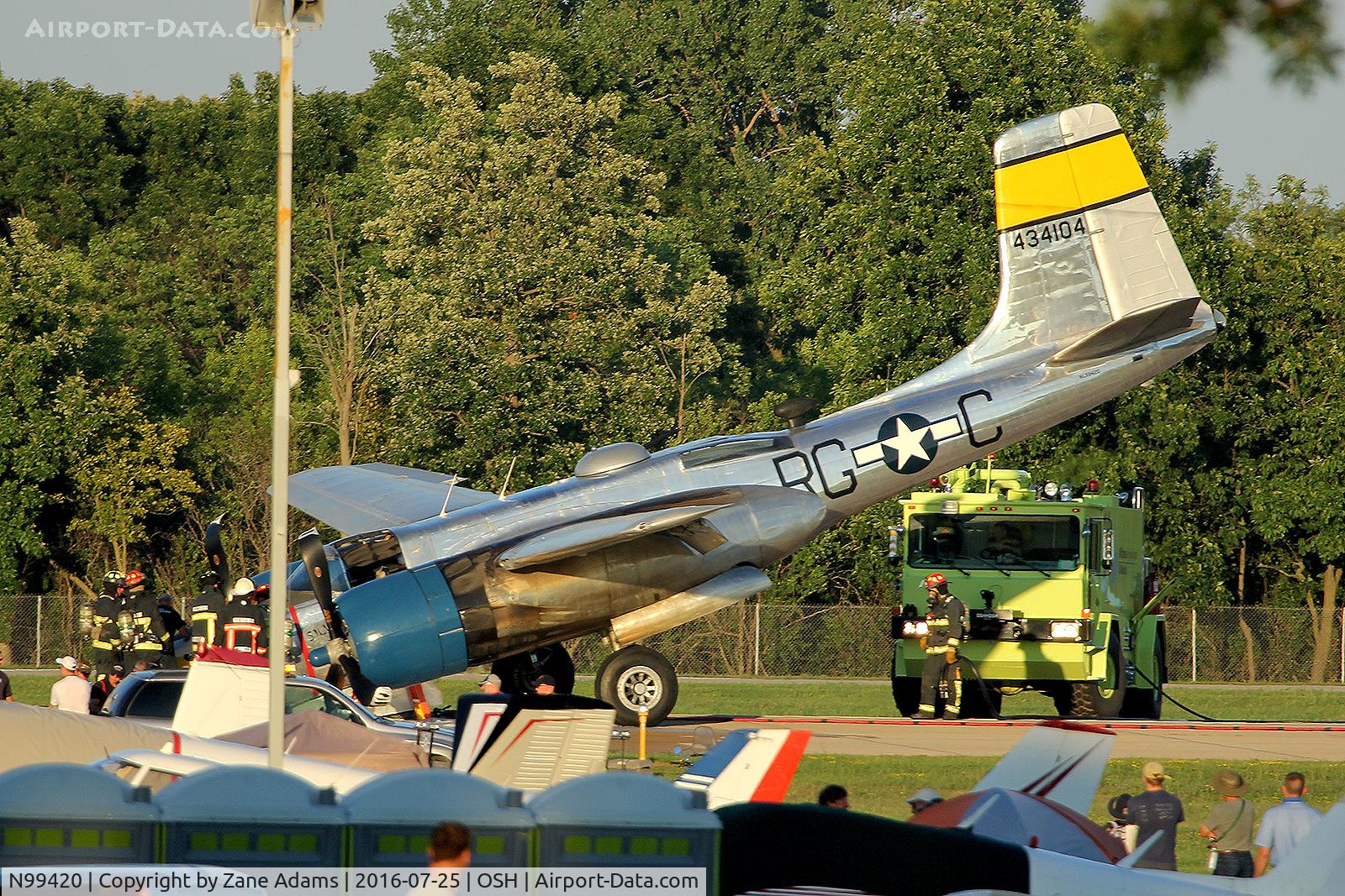 N99420, 1944 Douglas B-26B Invader C/N 27383, At the 2016 EAA Air Venture - Oshkosh Wisconsin