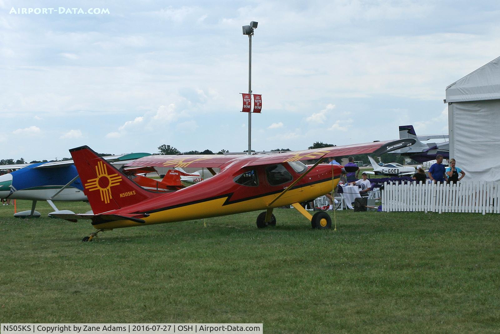 N505KS, 2007 Glasair GS-2 Sportsman C/N 7185, At the 2016 EAA Air Venture - Oshkosh Wisconsin