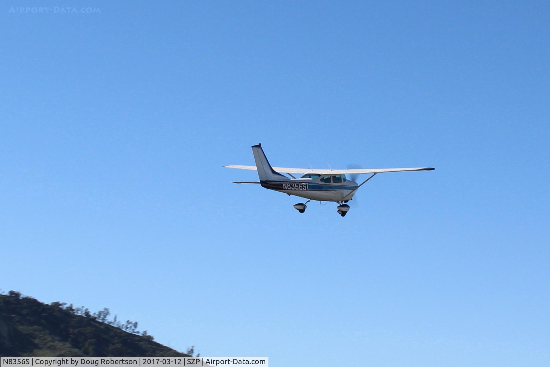 N8356S, 1965 Cessna 182H Skylane C/N 18256456, 1965 Cessna 182H SKYLANE, Continental O-470-R 230 Hp, takeoff climb Rwy 22