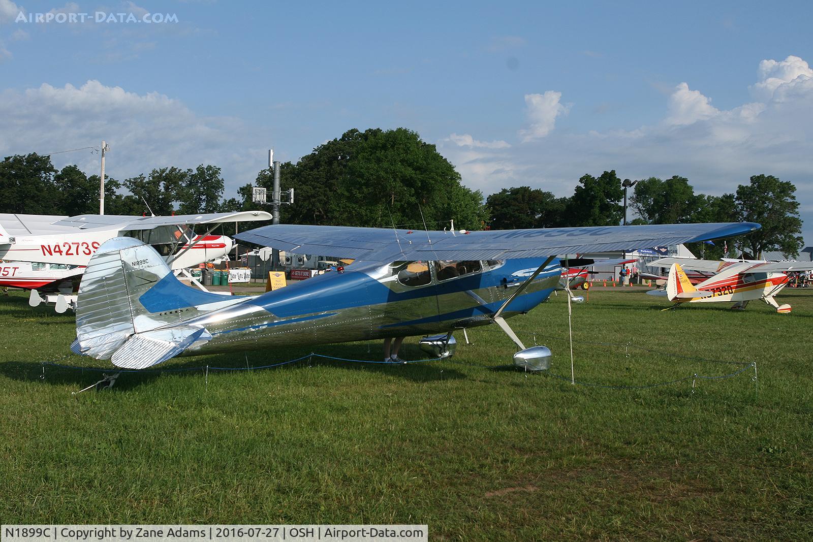 N1899C, 1953 Cessna 170B C/N 26044, At the 2016 EAA Air Venture - Oshkosh Wisconsin