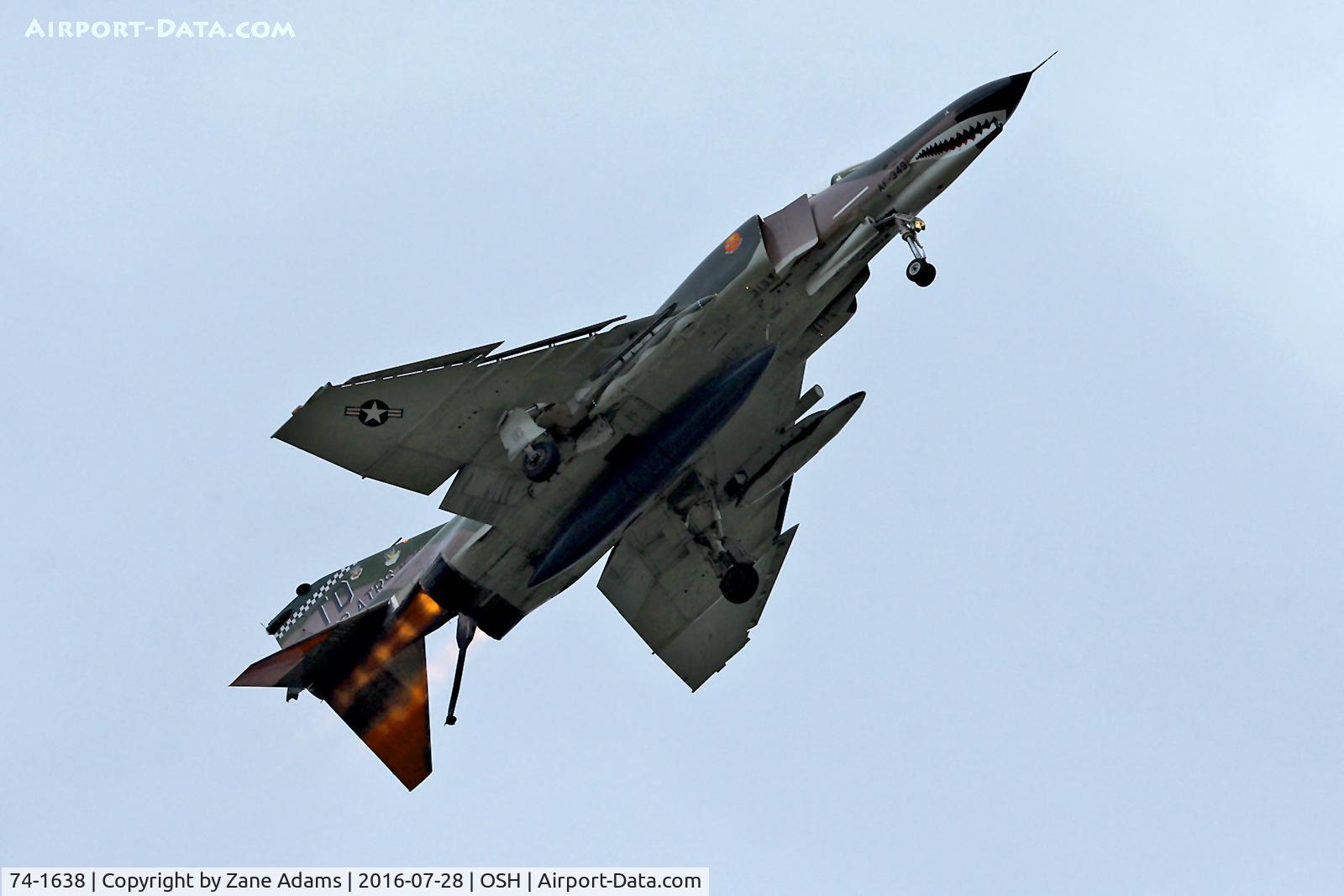 74-1638, 1974 McDonnell Douglas QF-4E Phantom II C/N 4874, At the 2016 EAA Air Venture - Oshkosh Wisconsin