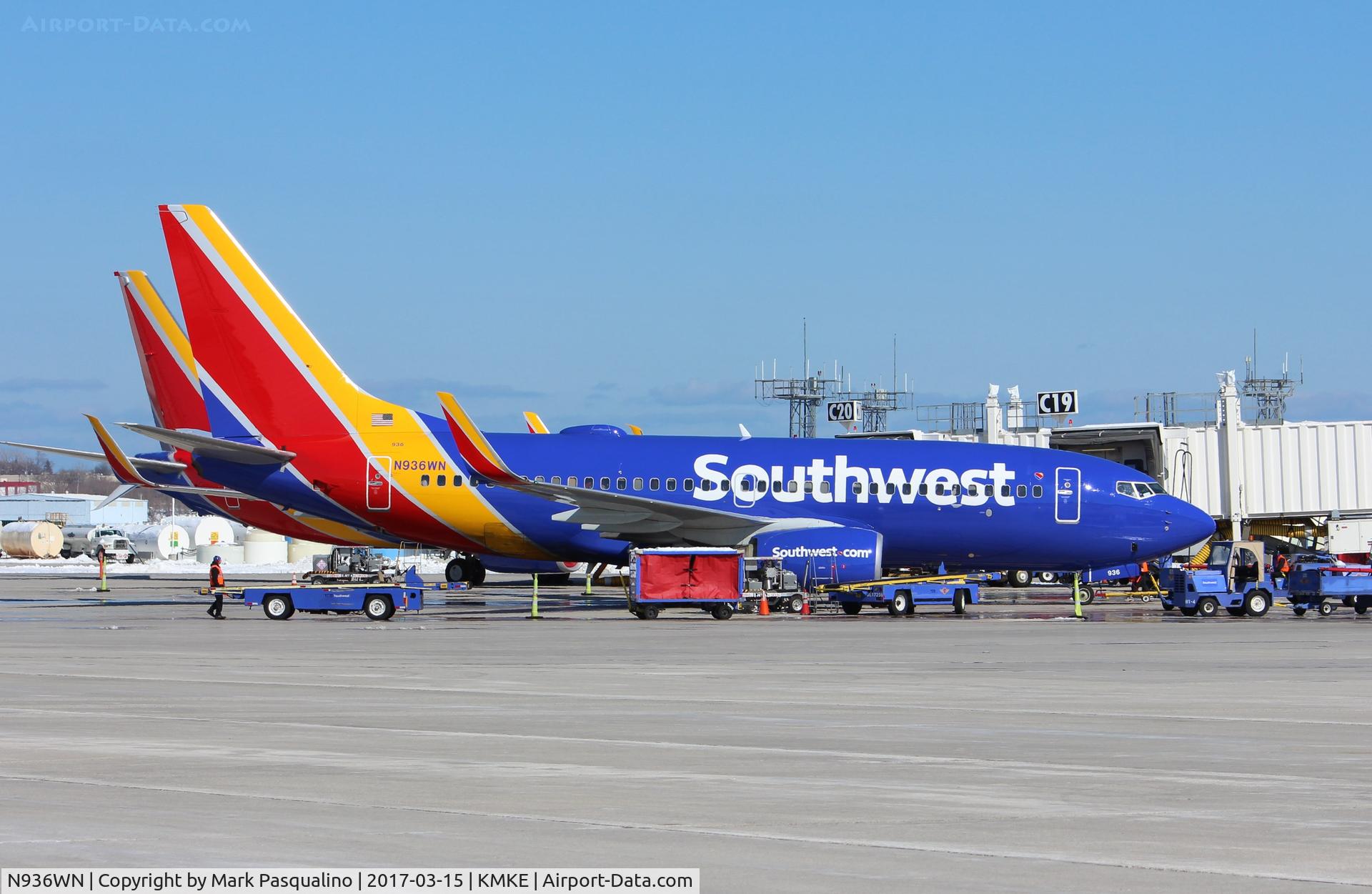 N936WN, 2009 Boeing 737-7H4 C/N 36643, Boeing 737-700