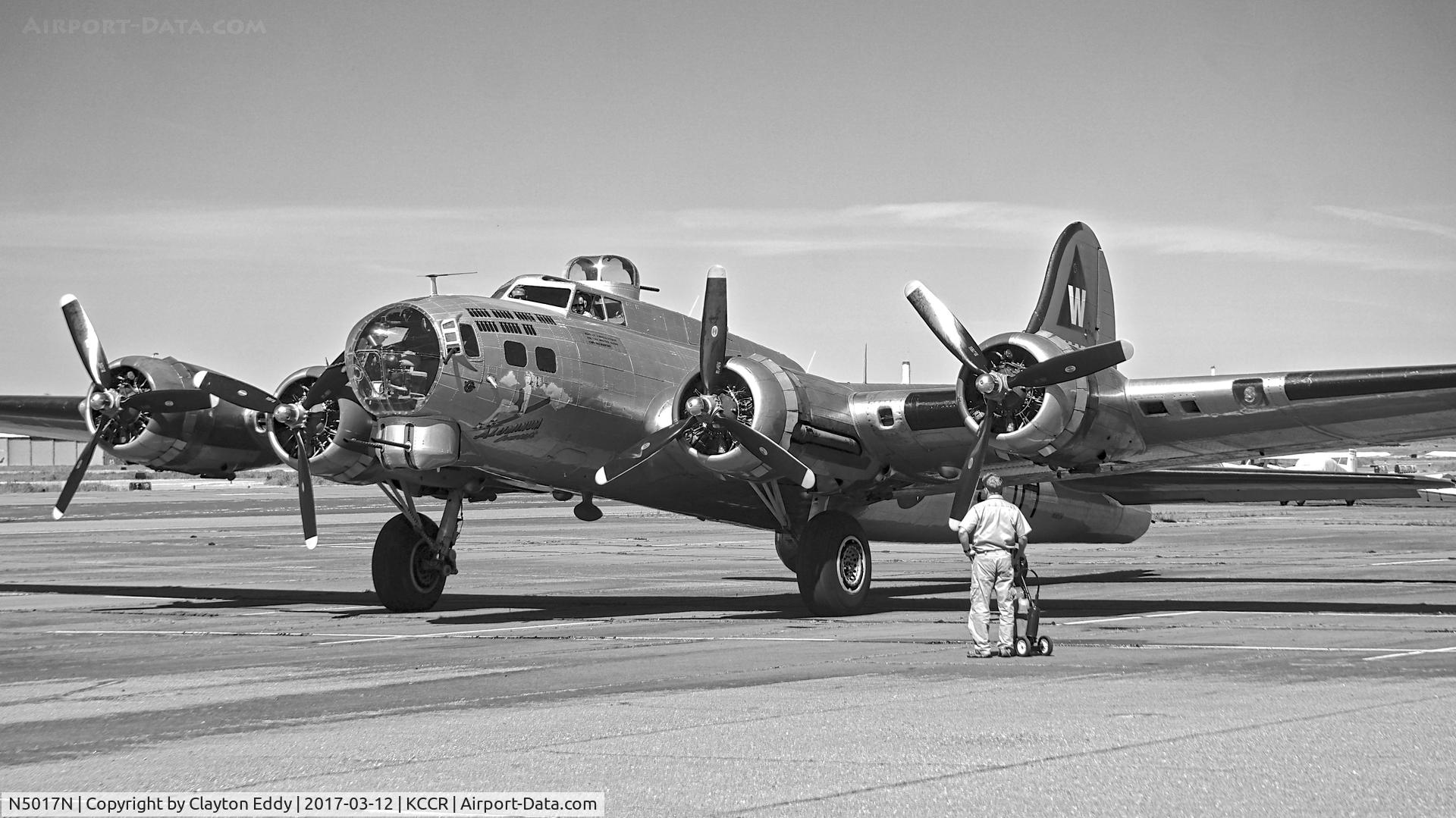 N5017N, 1944 Lockheed/Vega (Boeing) B-17G-105-VE Flying Fortress C/N 8649, CCR 2017