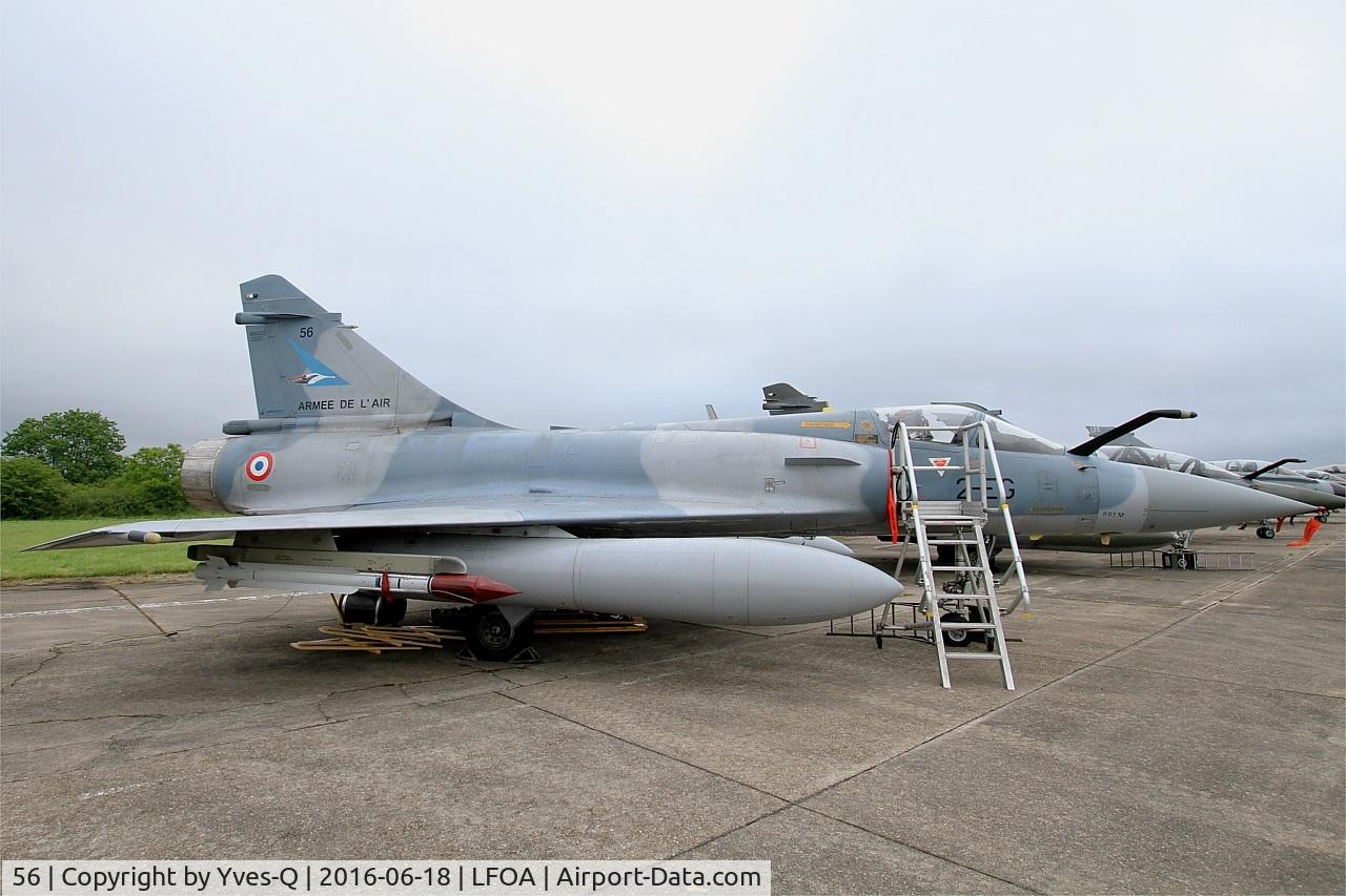 56, Dassault Mirage 2000-5F C/N 56, Dassault Mirage 2000-5F, Static display, Avord Air Base 702 (LFOA) Open day 2016