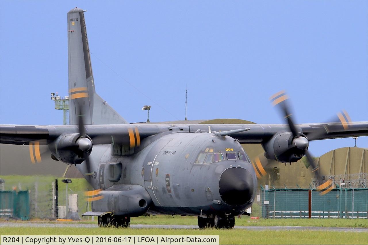 R204, Transall C-160R C/N 204, Transall C-160R, Taxiing, Avord Air Base 702 (LFOA) Open day 2016