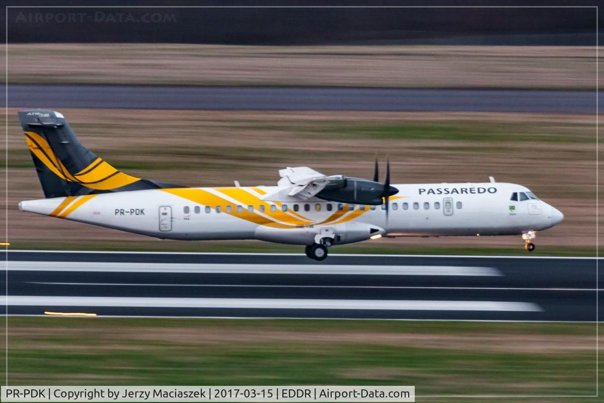 PR-PDK, 1999 ATR 72-212A C/N 593, , 1999 ATR 72-212A
