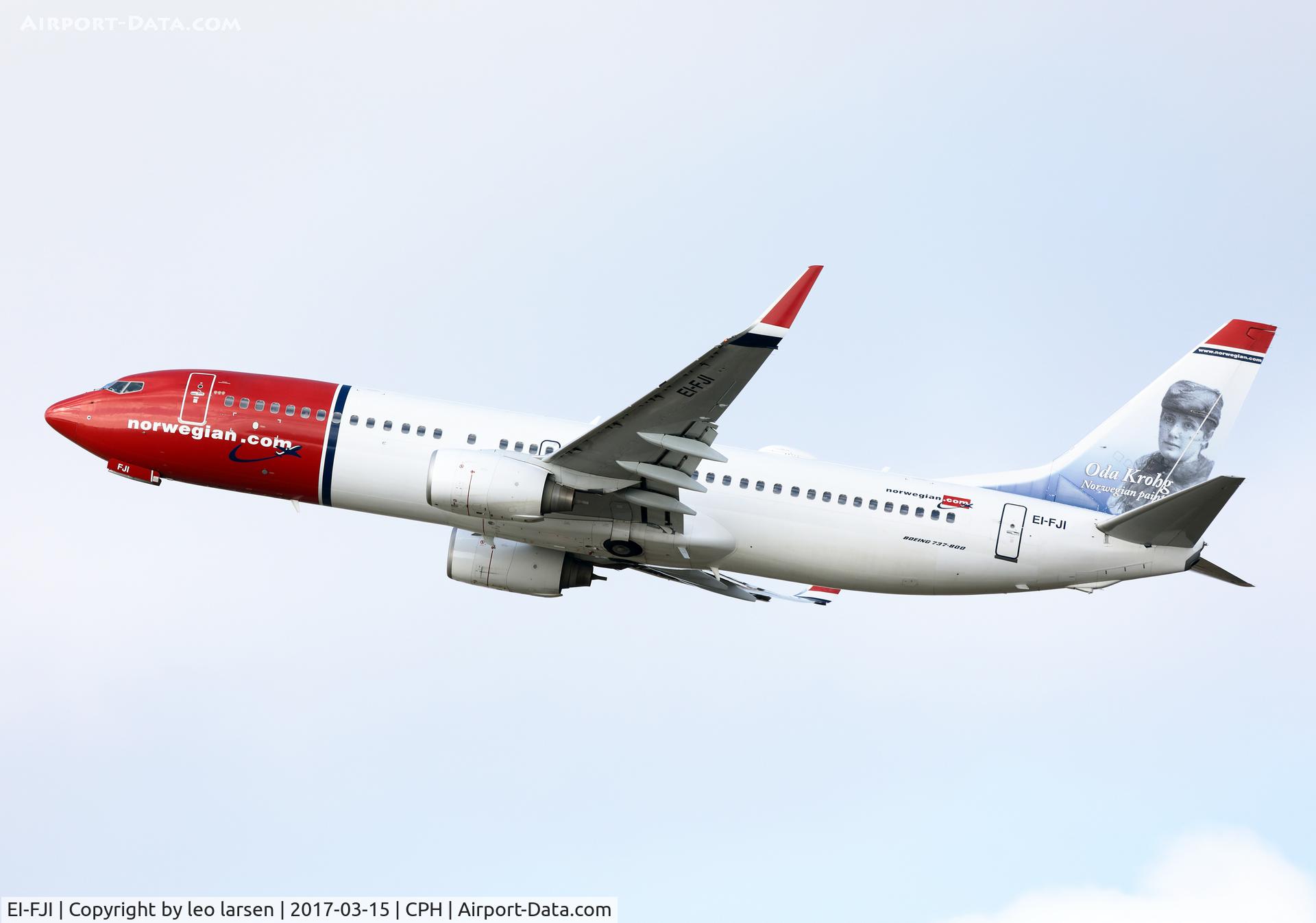 EI-FJI, 2010 Boeing 737-8JP C/N 37817, Copenhagen 15.3.2017 