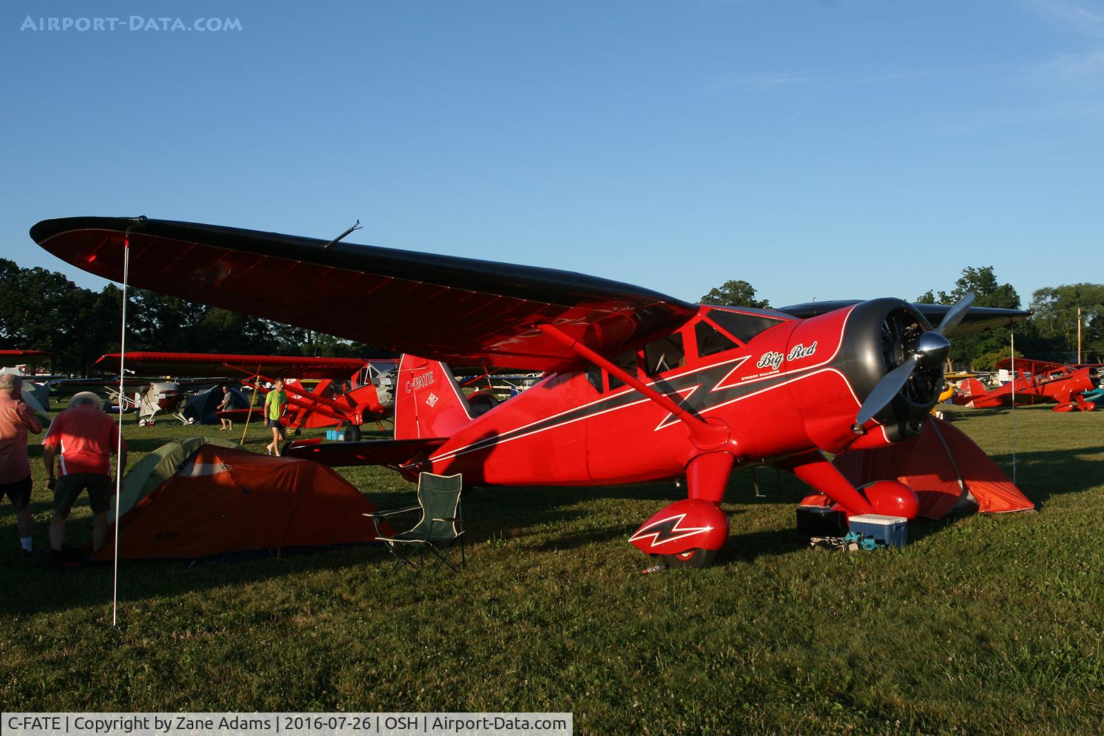 C-FATE, 1944 Stinson V77 Reliant C/N 77-291, At the 2016 EAA Air Venture - Oshkosh Wisconsin