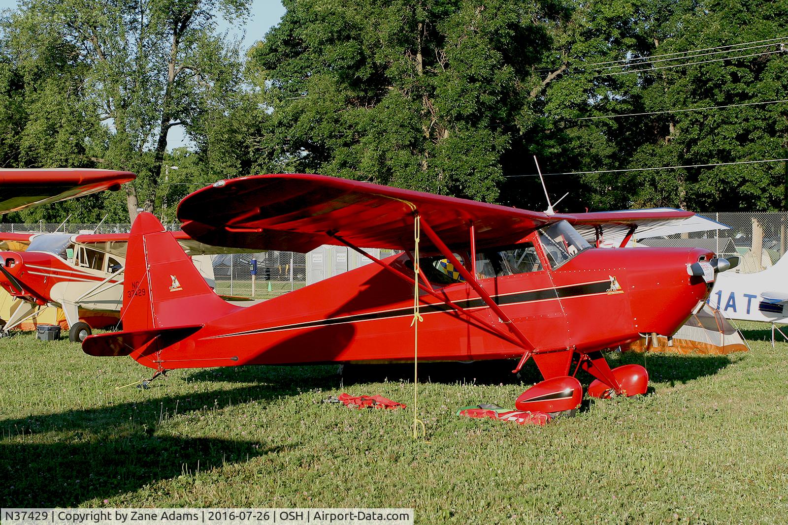 N37429, 1942 Interstate S-1A-90F Cadet C/N 274, At the 2016 EAA Air Venture - Oshkosh Wisconsin