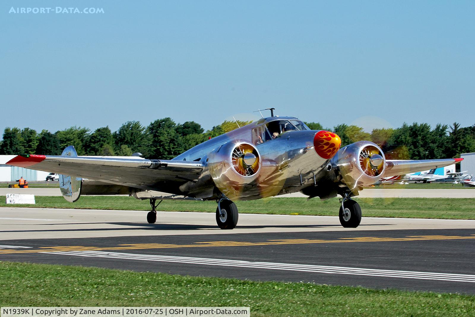 N1939K, 1959 Beech E18S-9700 C/N BA-403, At the 2016 EAA Air Venture - Oshkosh Wisconsin