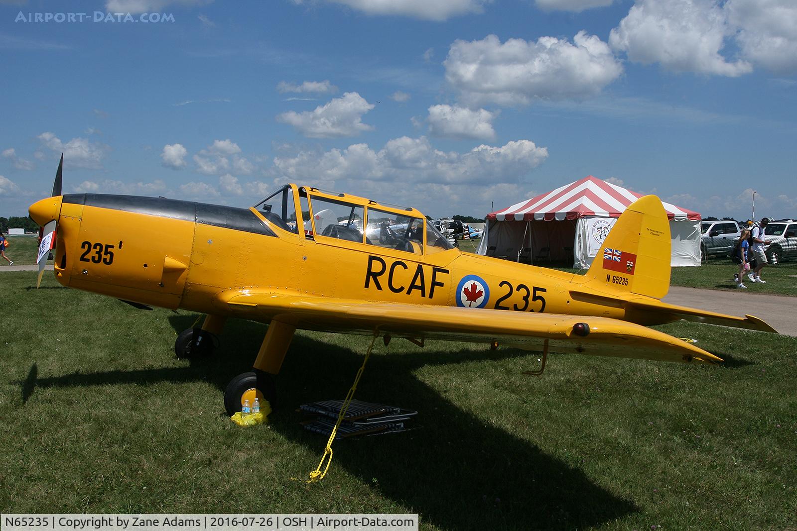N65235, 1952 De Havilland DHC-1 Chipmunk T.10 C/N C1/0269, At the 2016 EAA Air Venture - Oshkosh Wisconsin