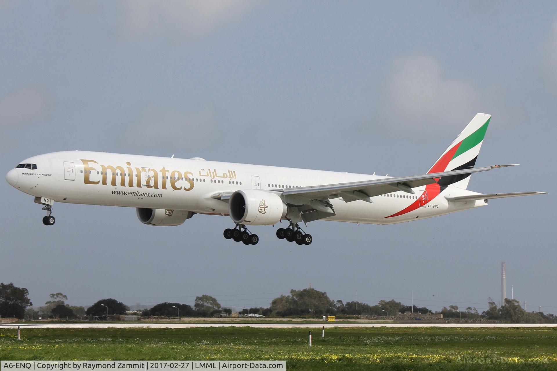 A6-ENQ, 2014 Boeing 777-31H/ER C/N 41363, B777 A6-ENQ Emirates Airlines