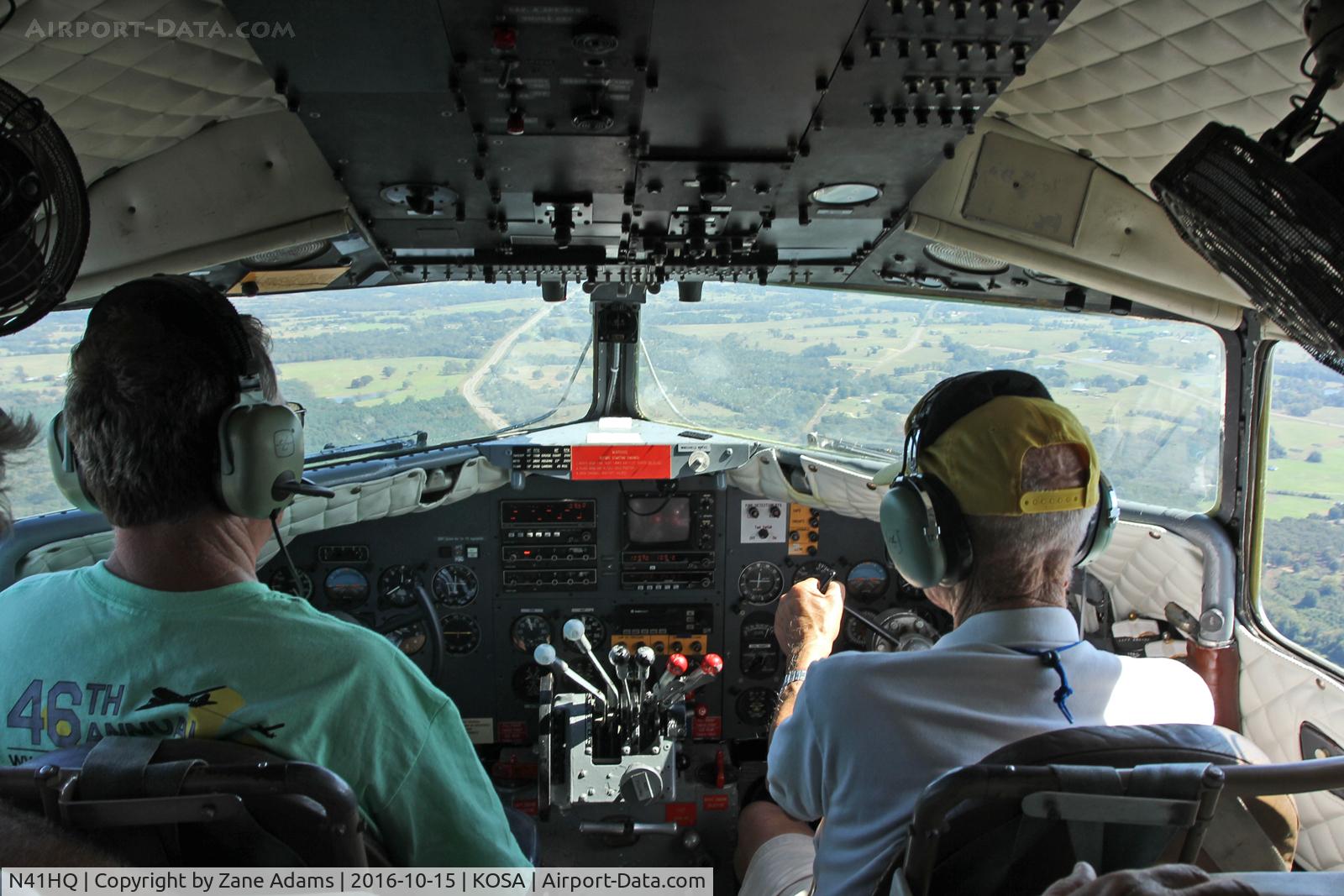 N41HQ, Douglas DC-3A C/N 2053, Flying in the C-41 with owner Scott Glover and WWII Pilot Bill Cheolas