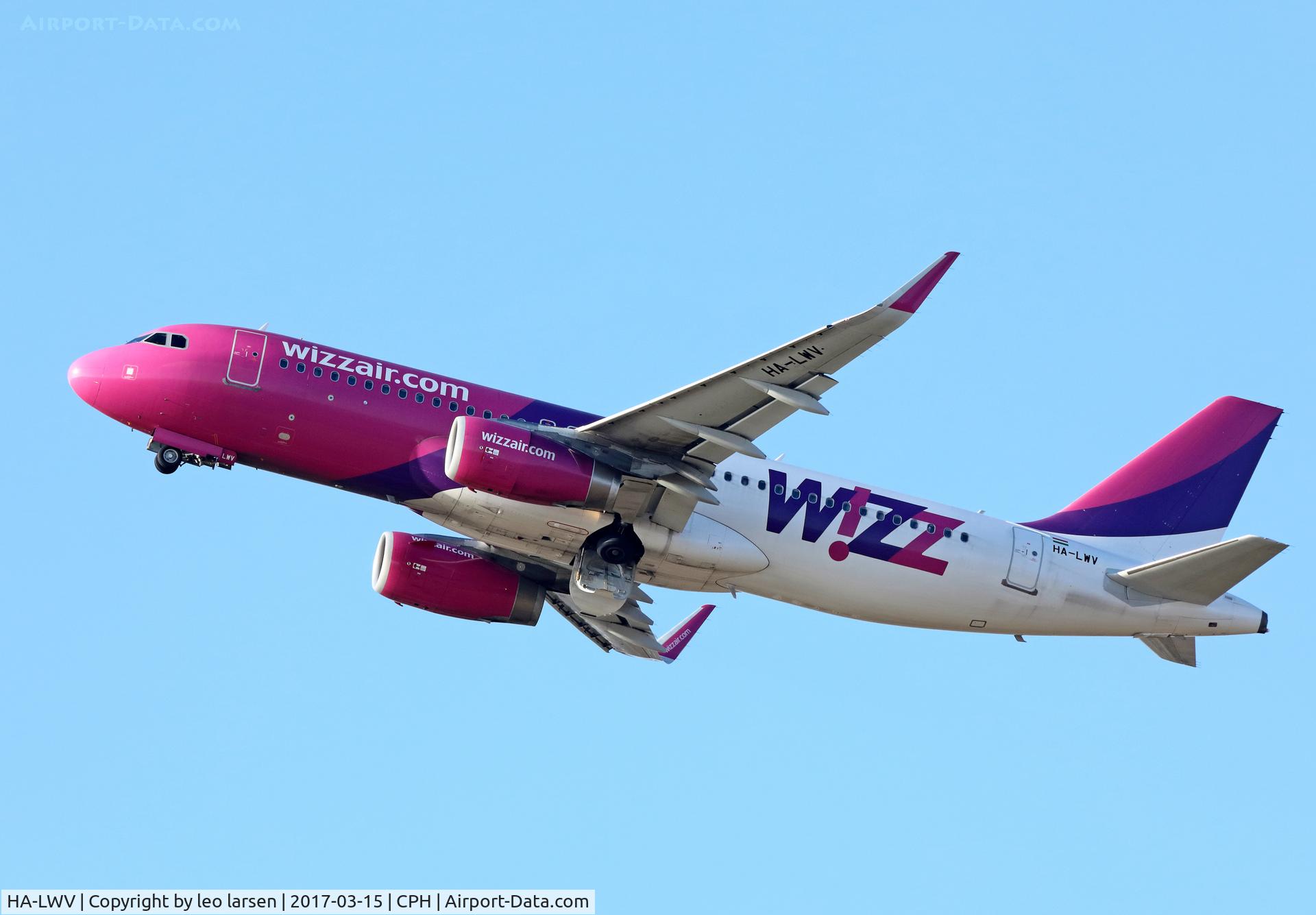 HA-LWV, 2013 Airbus A320-232 C/N 5660, Copenhagen 15.3.2017