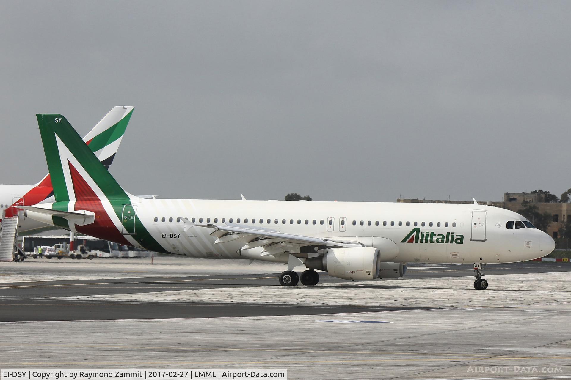 EI-DSY, 2008 Airbus A320-216 C/N 3666, A320 EI-DSY Alitalia