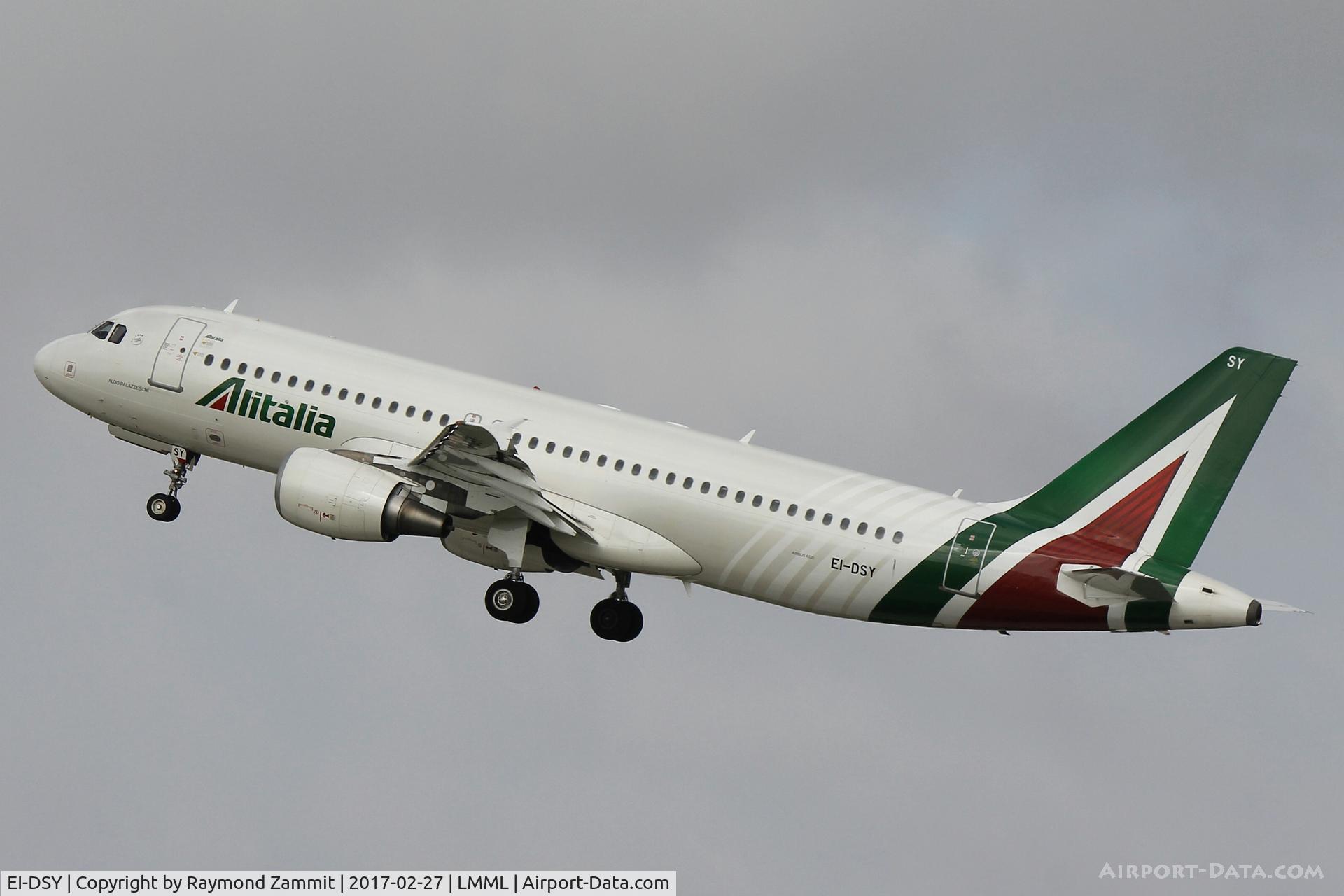 EI-DSY, 2008 Airbus A320-216 C/N 3666, A320 EI-DSY Alitalia
