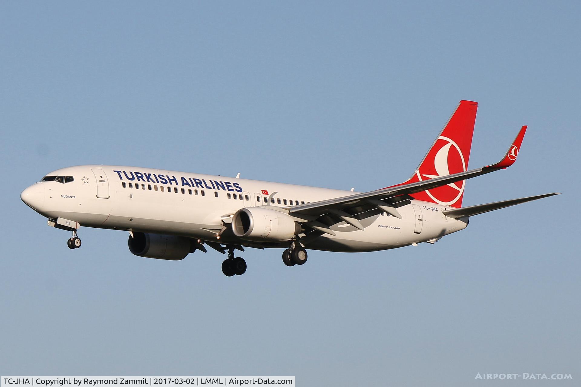 TC-JHA, 2008 Boeing 737-8F2 C/N 35740, B737-800 TC-JHA Turkish Airlines