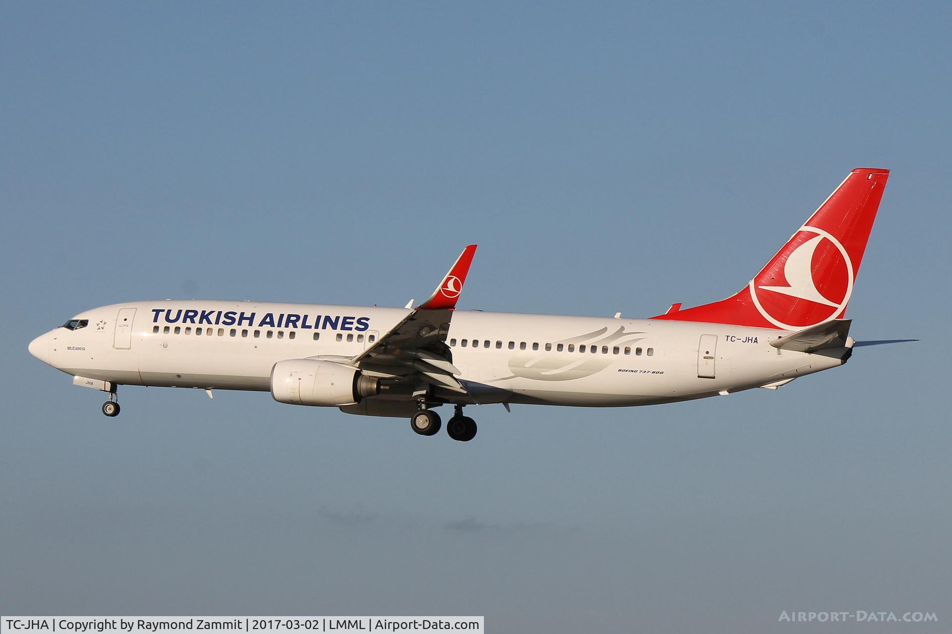 TC-JHA, 2008 Boeing 737-8F2 C/N 35740, B737-800 TC-JHA Turkish Airlines