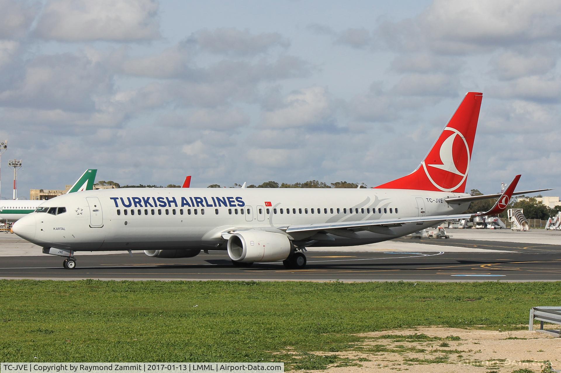 TC-JVE, 2014 Boeing 737-8F2 C/N 42006, B737-800 TC-JVE Turkish Airlines