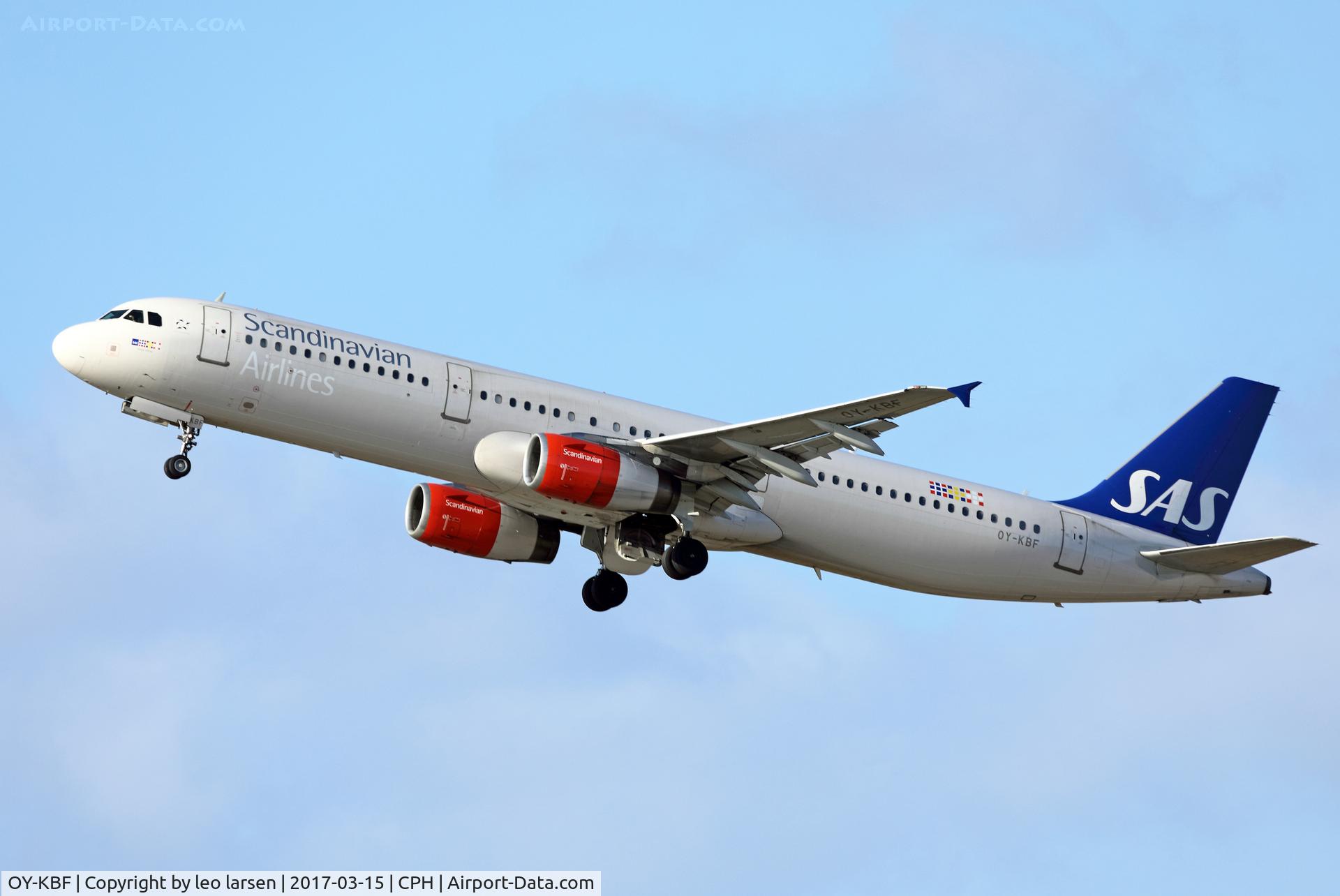 OY-KBF, 2002 Airbus A321-232 C/N 1807, Copenhagen 15.3.2017