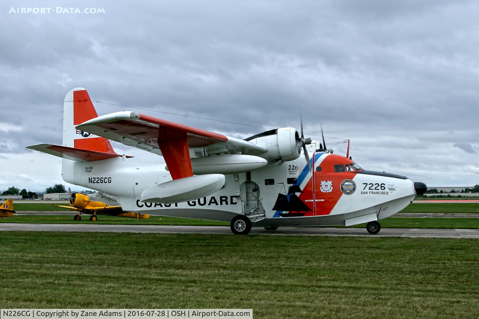 N226CG, 1953 Grumman HU-16B Albatross C/N G-307 (USAF 51-7226), At the 2016 EAA Air Venture - Oshkosh Wisconsin