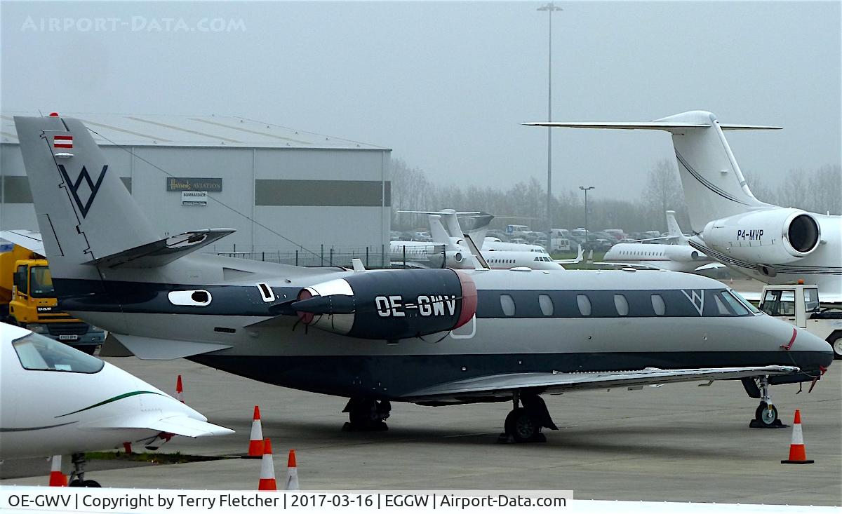 OE-GWV, 2008 Cessna 560XLS Citation Excel C/N 560-5826, At London Luton in the UK