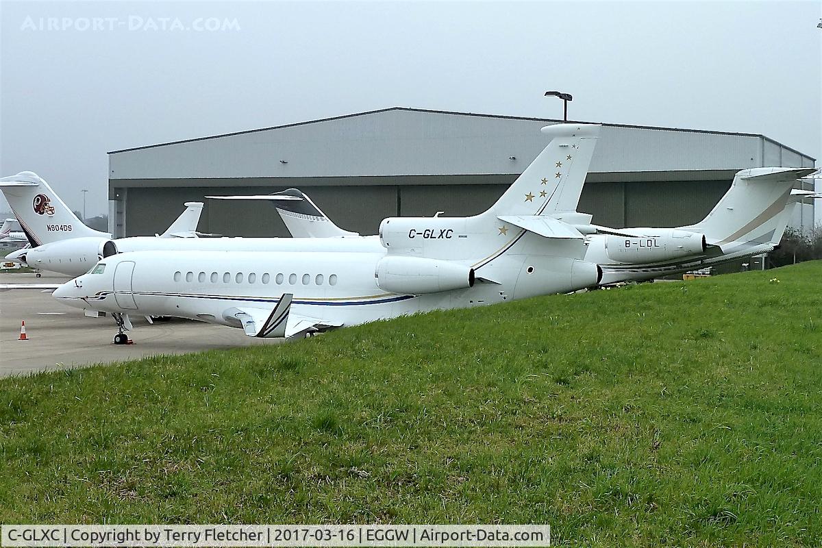 C-GLXC, 2007 Dassault Falcon 900EX C/N 190, At London Luton in the UK
