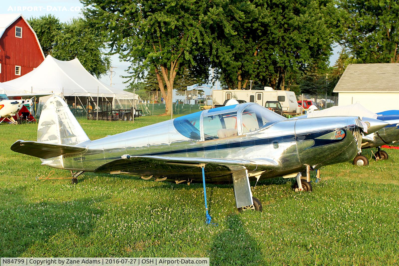 N84799, 1946 Globe GC-1B Swift C/N 1492, At the 2016 EAA AirVenture - Oshkosh, Wisconsin