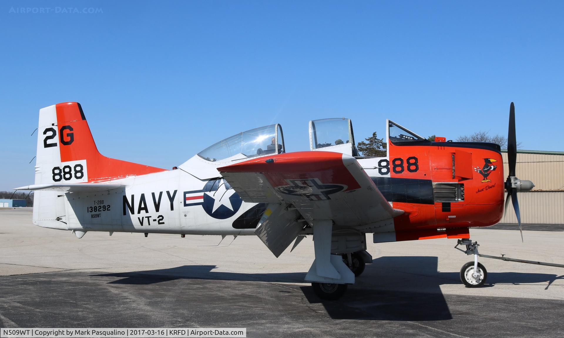 N509WT, North American T-28B Trojan C/N 200-363, North American T-28B