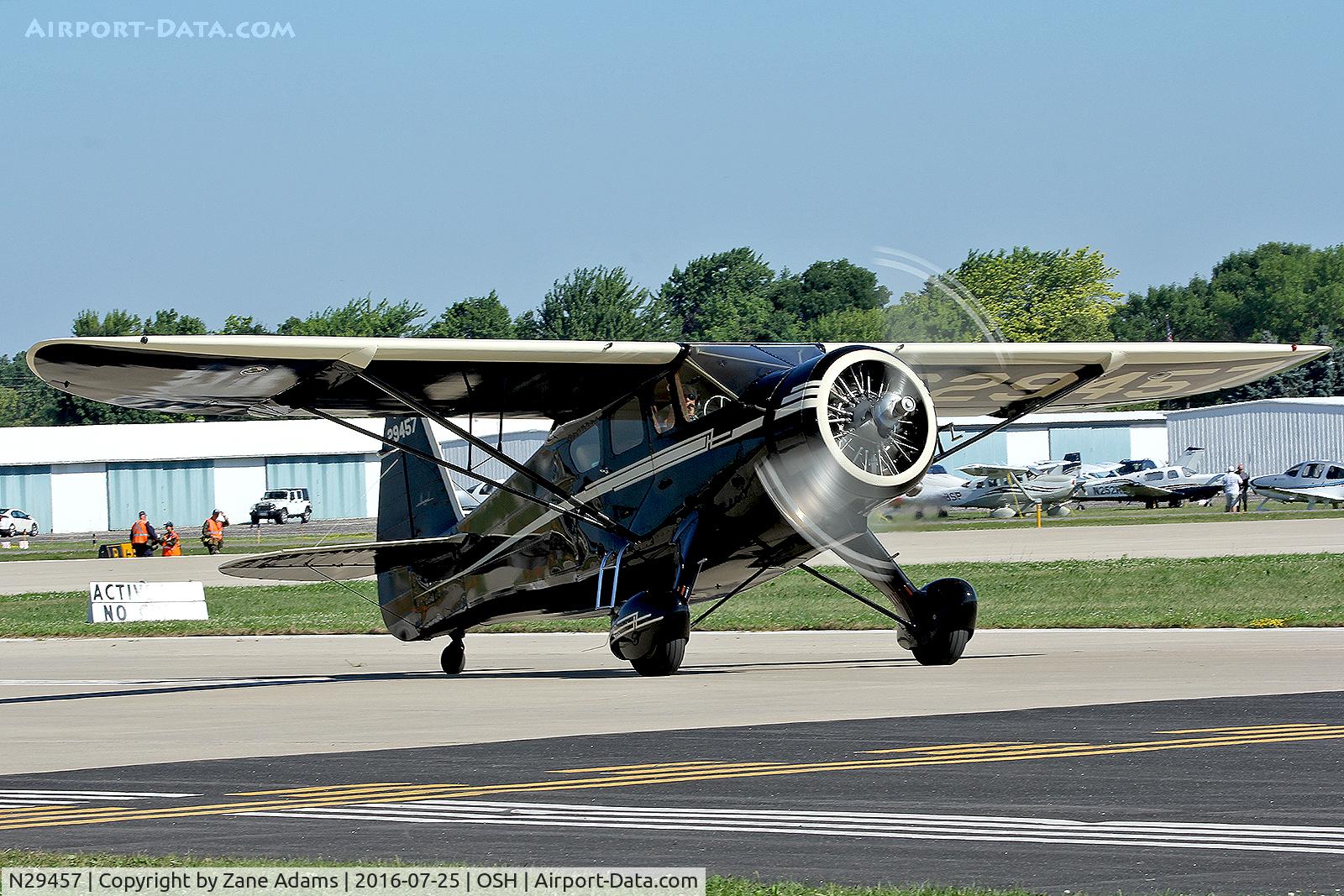 N29457, 1943 Howard Aircraft DGA-15P (NH-1) C/N 782, At the 2016 EAA AirVenture - Oshkosh, Wisconsin