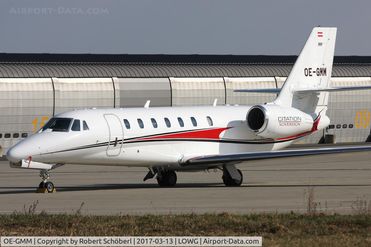 OE-GMM, 2004 Cessna 680 Citation Sovereign C/N 680-0005, OE-GMM @ LOWG