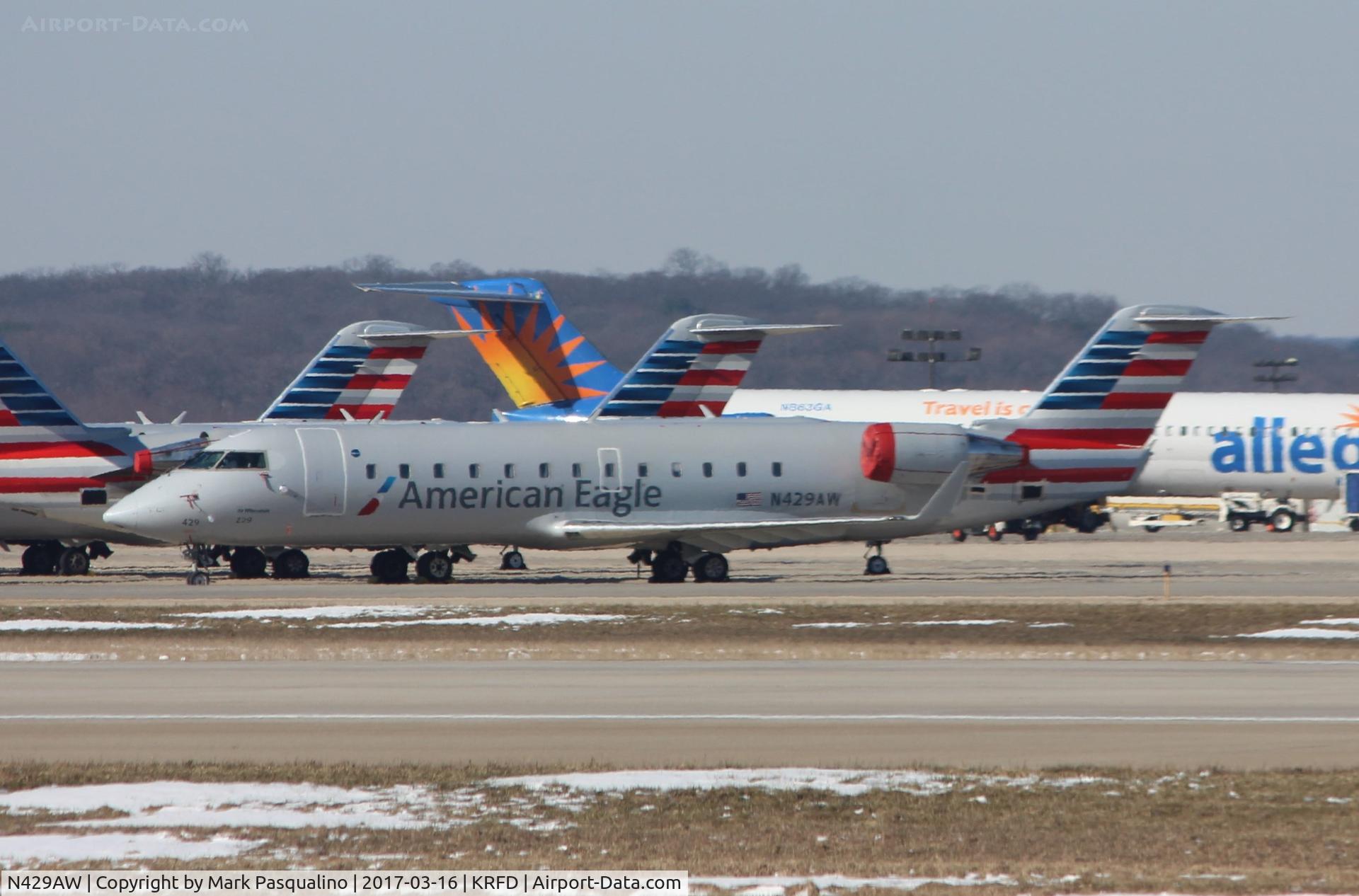 N429AW, 2002 Bombardier CRJ-200LR (CL-600-2B19) C/N 7711, CL=600-2B19