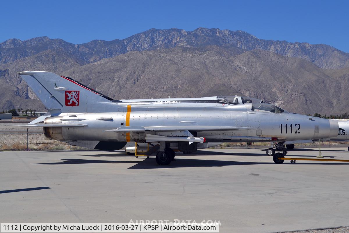 1112, Mikoyan-Gurevich MiG-21F-13 C/N 261112, At the Palm Springs Air Museum