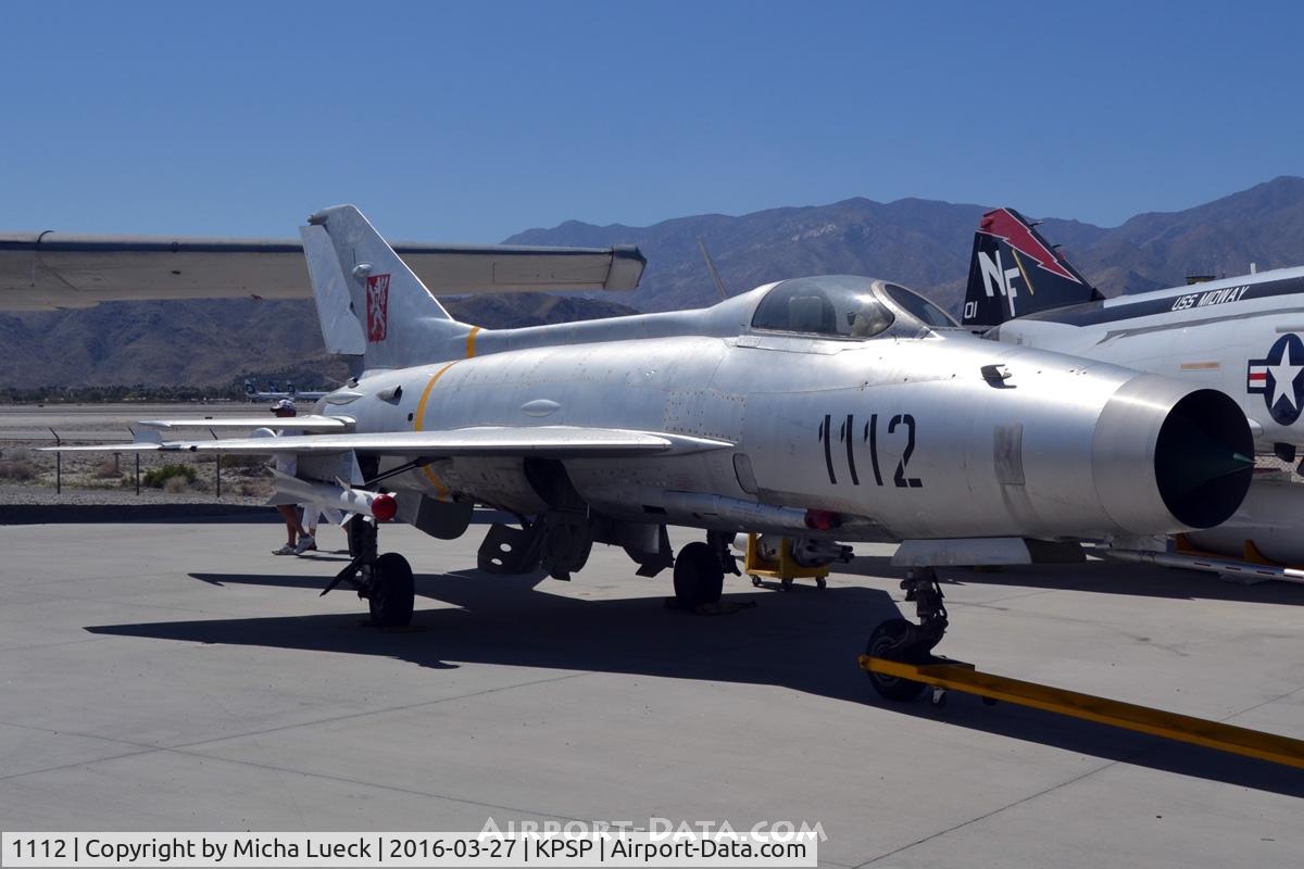 1112, Mikoyan-Gurevich MiG-21F-13 C/N 261112, At the Palm Springs Air Museum