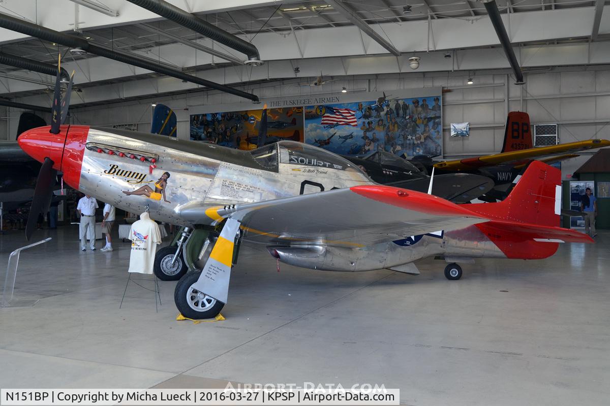 N151BP, 1944 North American P-51D Mustang C/N 122-41448, At the Palm Springs Air Museum