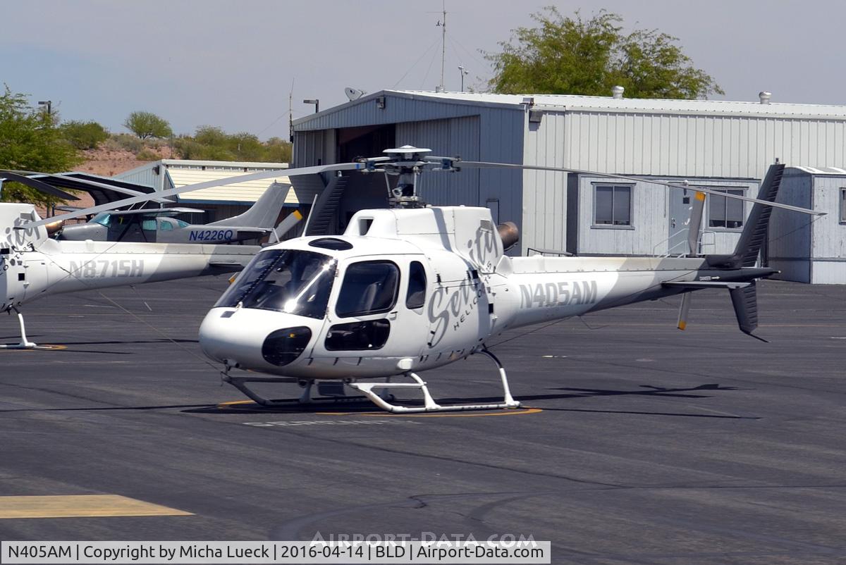 N405AM, 1995 Eurocopter AS-350B-2 Ecureuil C/N 2833, At Boulder