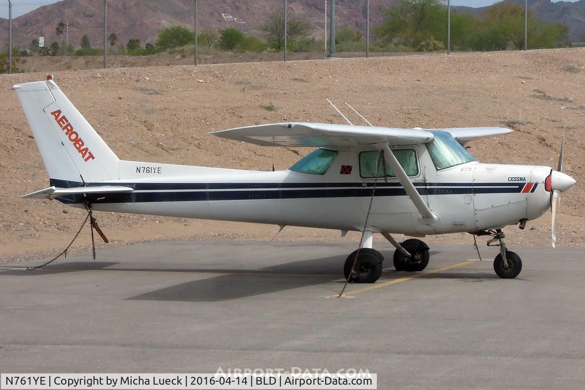 N761YE, 1981 Cessna A152 Aerobat C/N A1520997, At Boulder