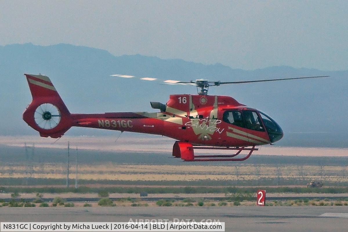 N831GC, 2013 Eurocopter EC-130T-2 C/N 7582, At Boulder