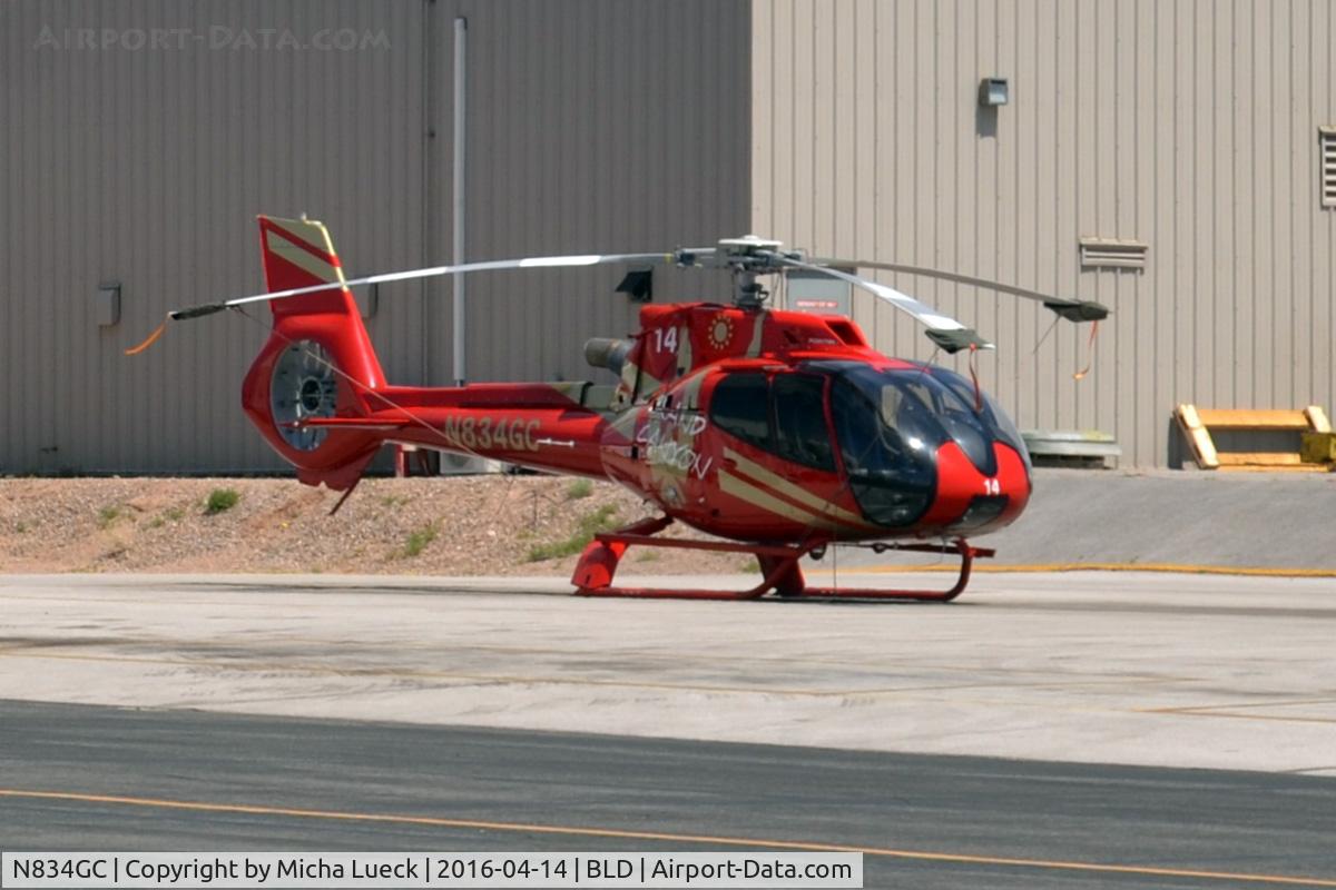 N834GC, Eurocopter EC-130-T2 C/N 7829, At Boulder