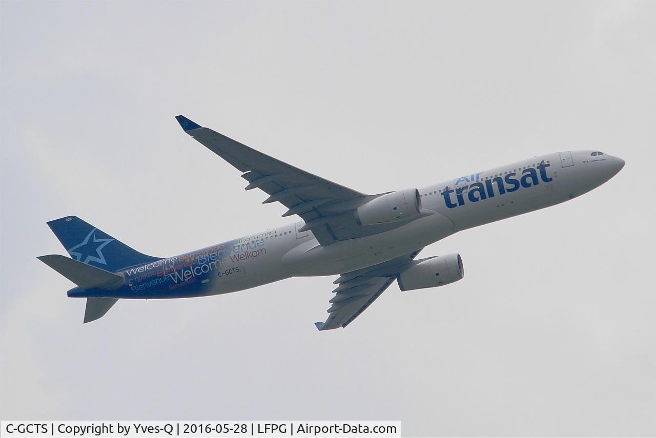 C-GCTS, 1997 Airbus A330-342 C/N 177, Airbus A330-342, Take off rwy 06R, Roissy Charles De Gaulle airport (LFPG-CDG)