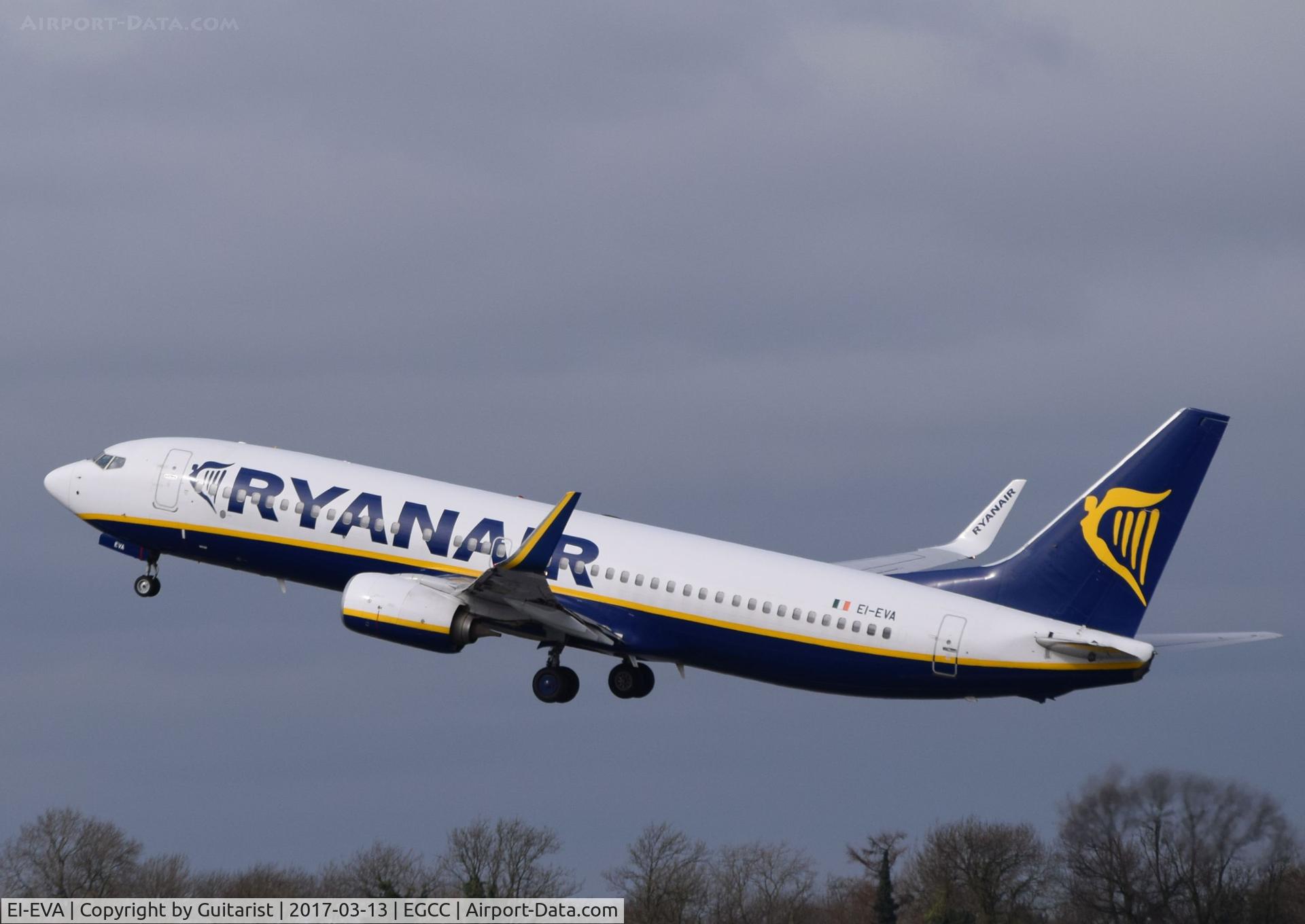 EI-EVA, 2011 Boeing 737-8AS C/N 40288, At Manchester