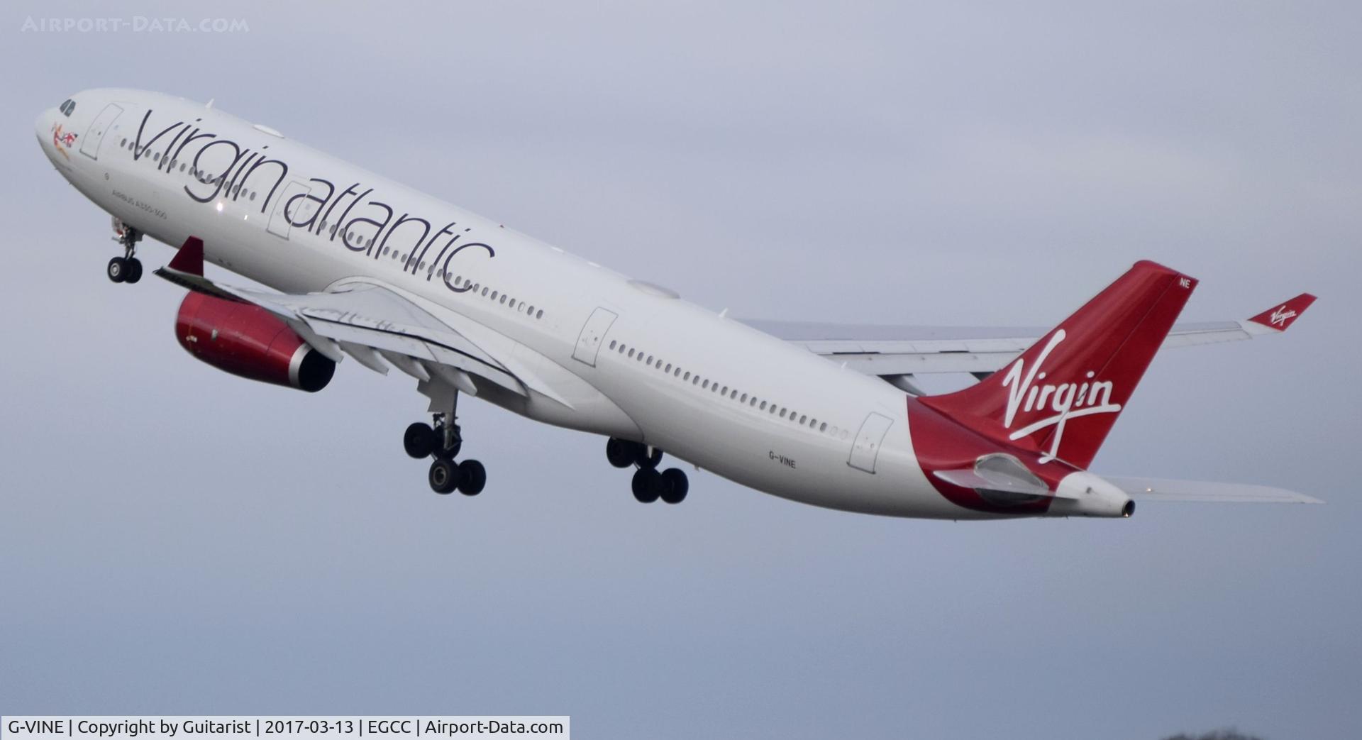 G-VINE, 2011 Airbus A330-343X C/N 1231, At Manchester