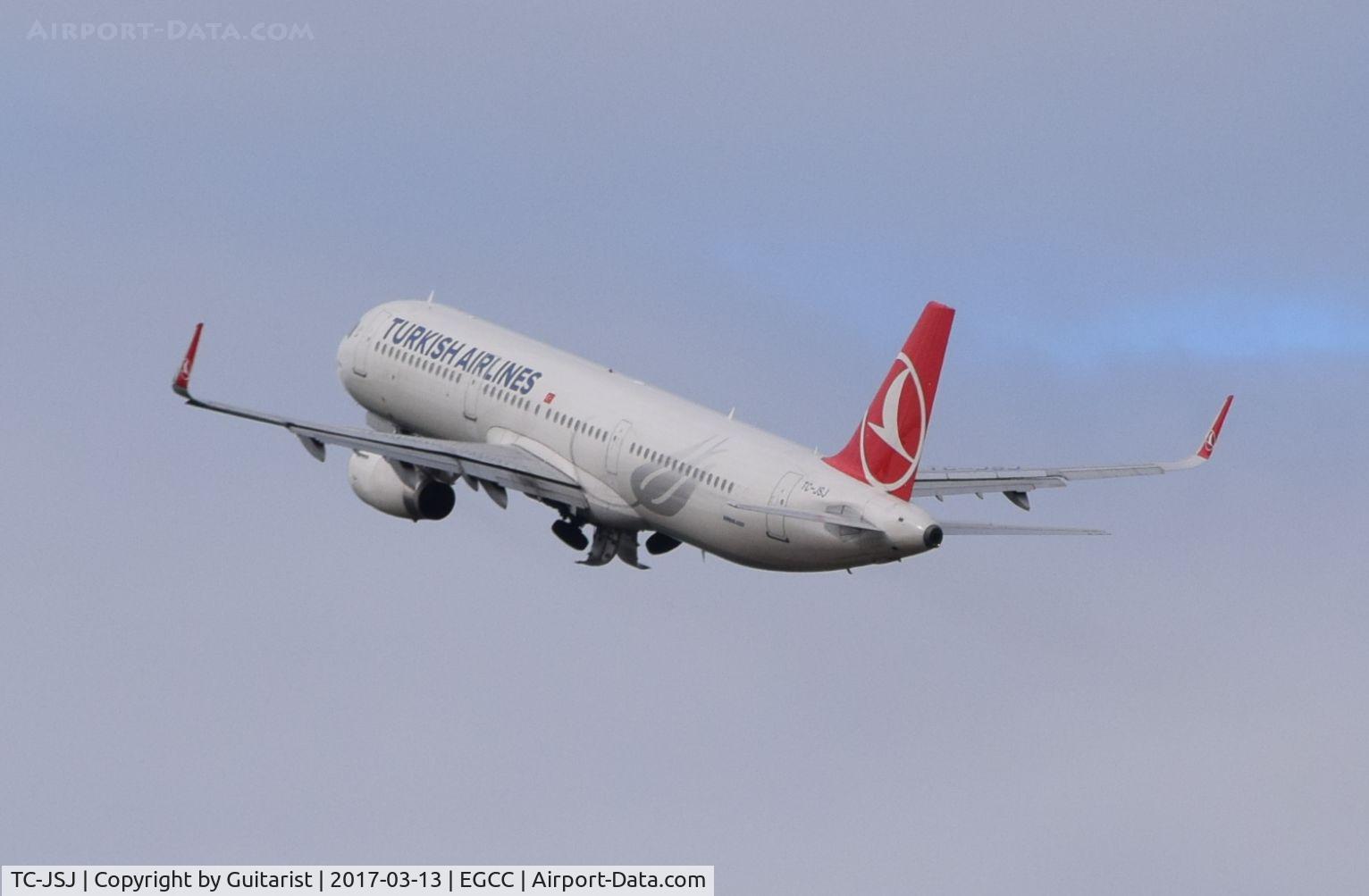 TC-JSJ, 2013 Airbus A321-231 C/N 5633, At Manchester