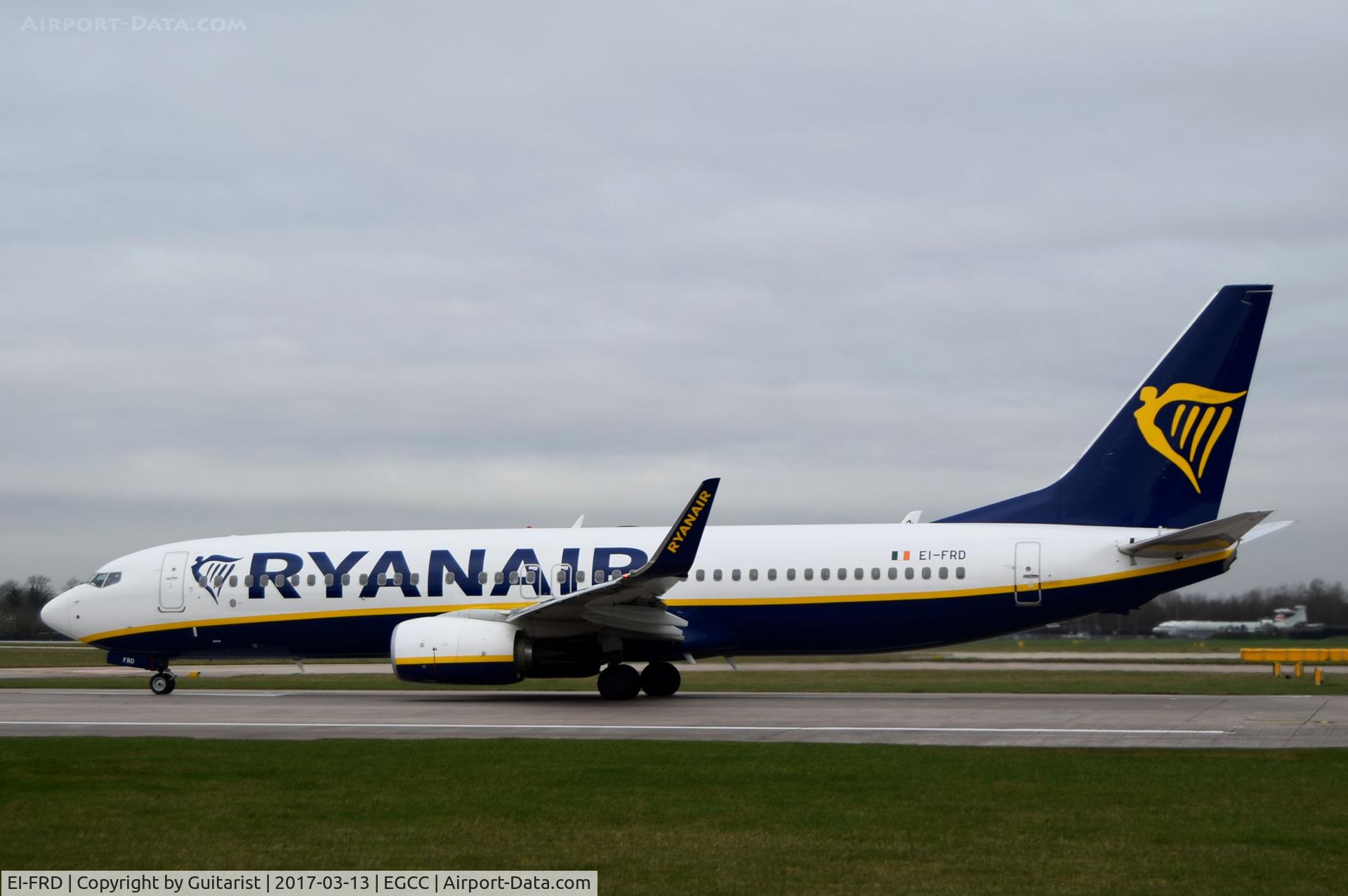 EI-FRD, 2016 Boeing 737-8AS C/N 44738, At Manchester