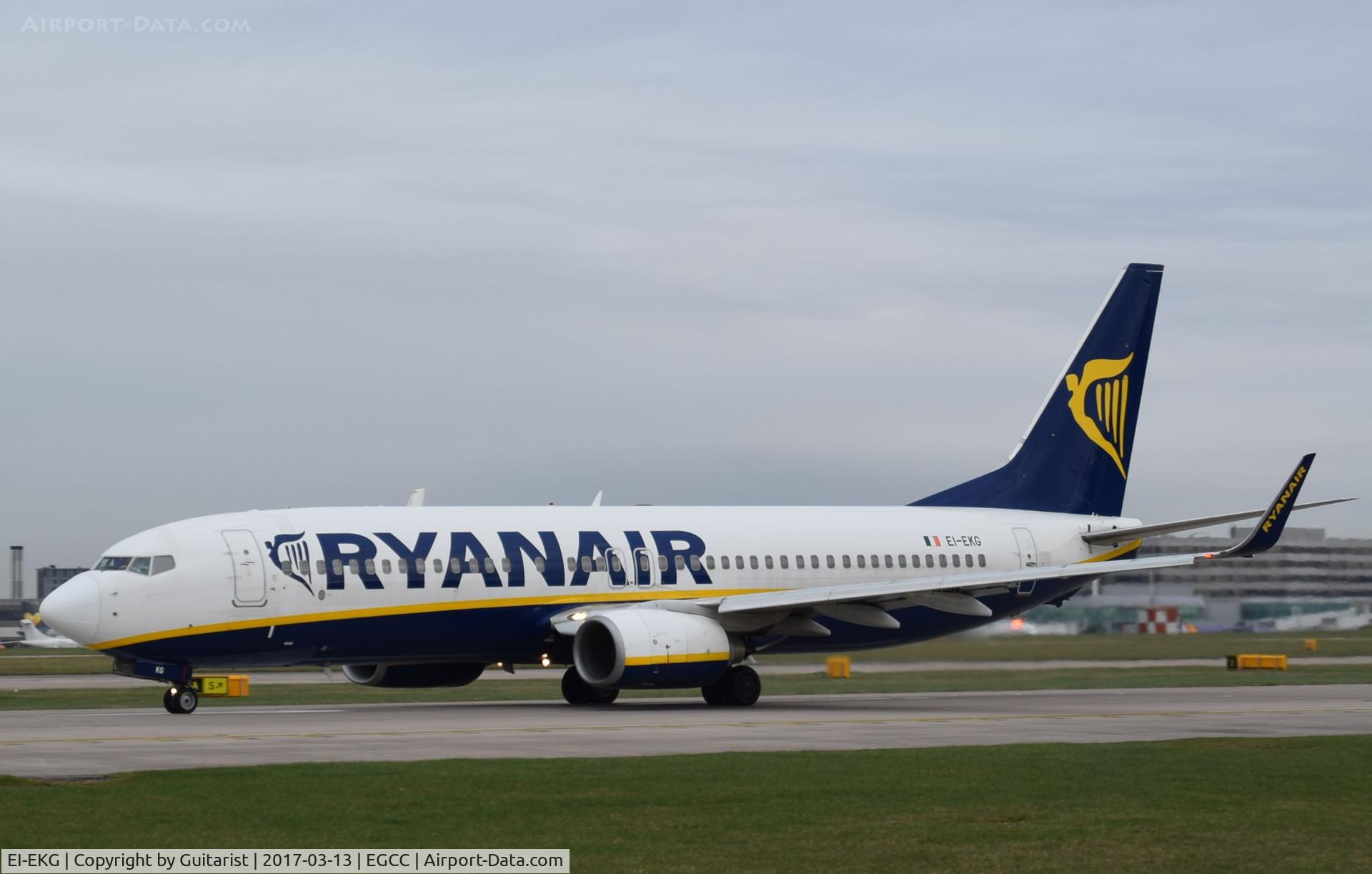 EI-EKG, 2010 Boeing 737-8AS C/N 35021, At Manchester