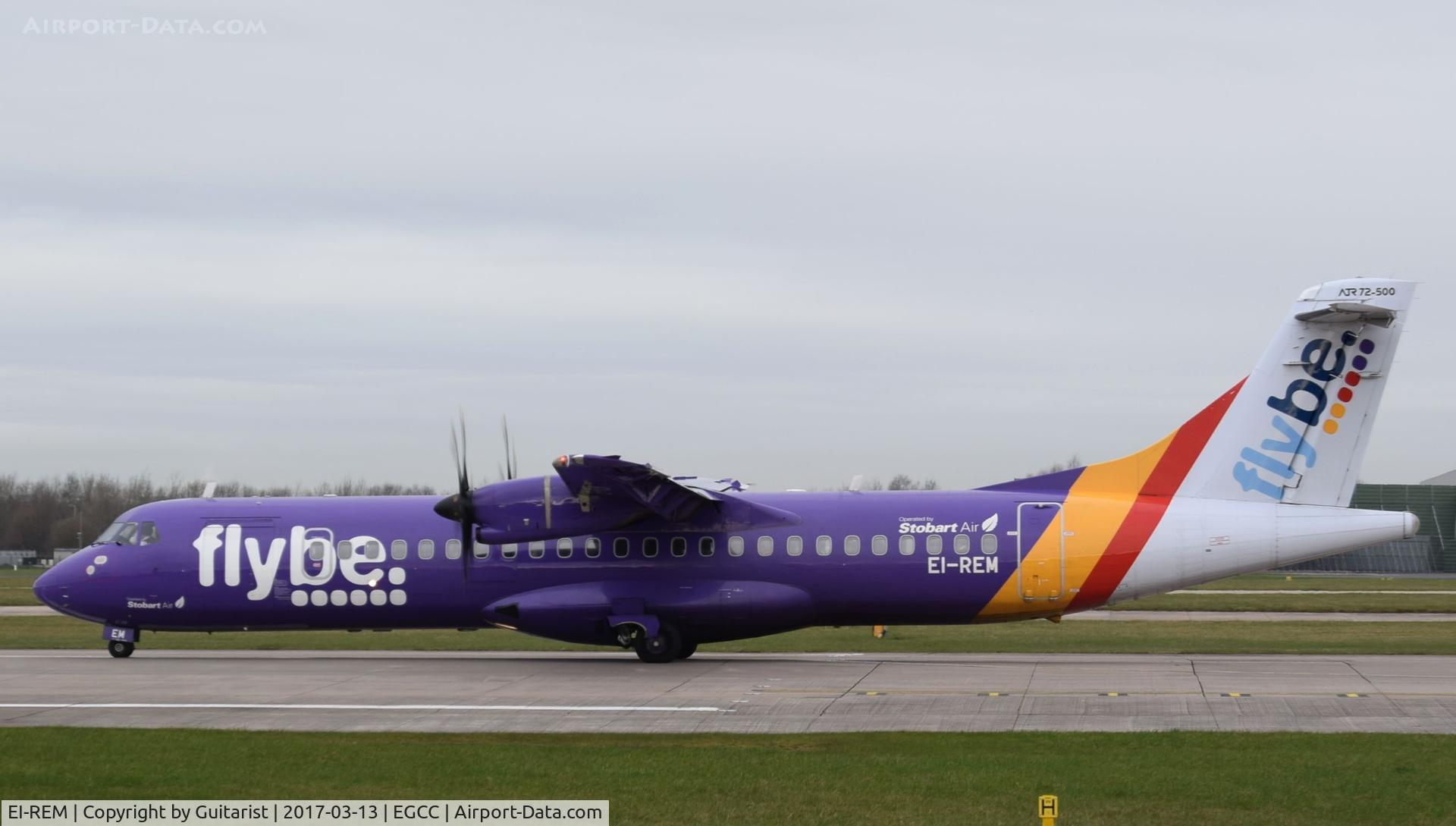 EI-REM, 2007 ATR 72-212A C/N 760, At Manchester