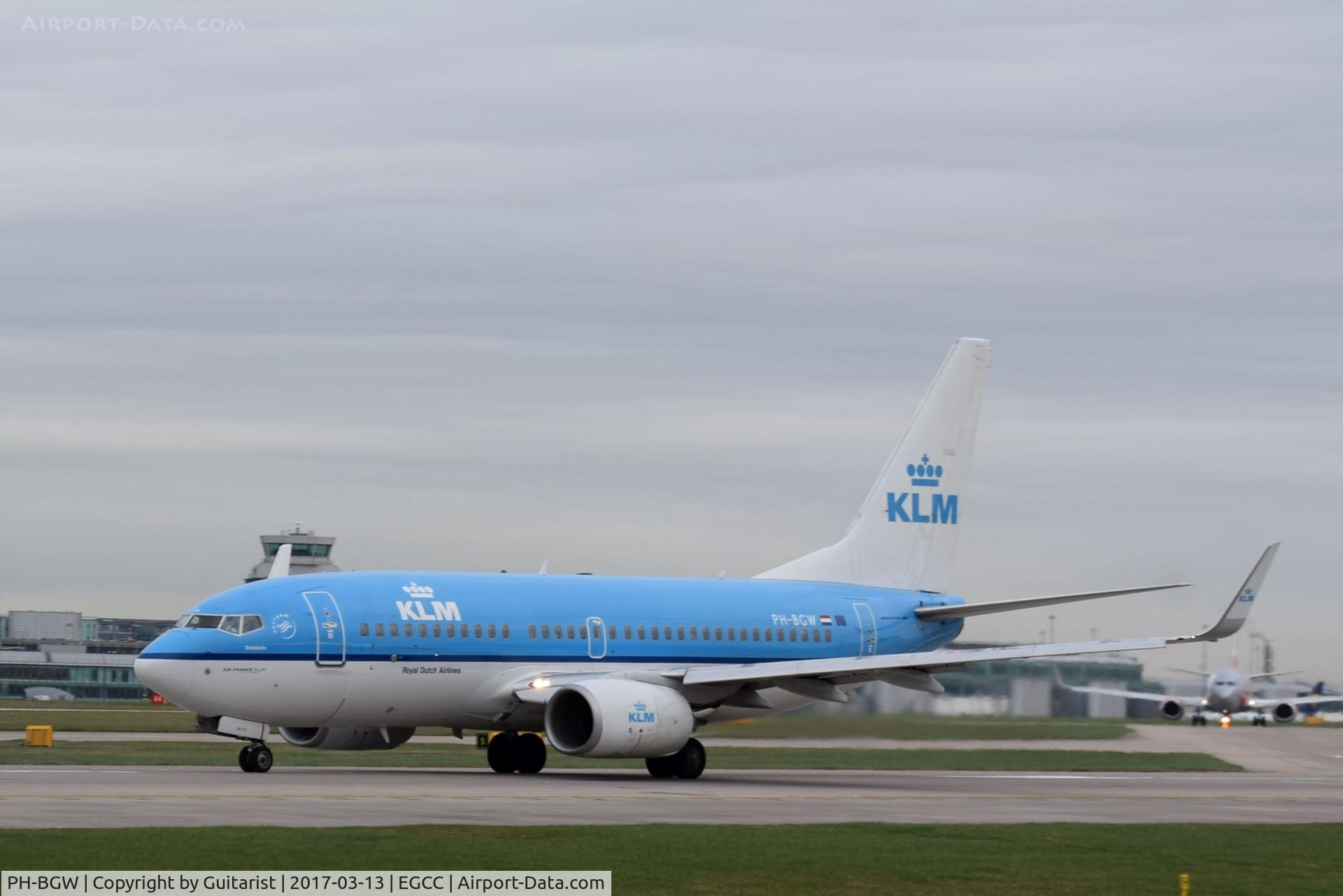 PH-BGW, 2011 Boeing 737-7K2 C/N 38128, At Manchester