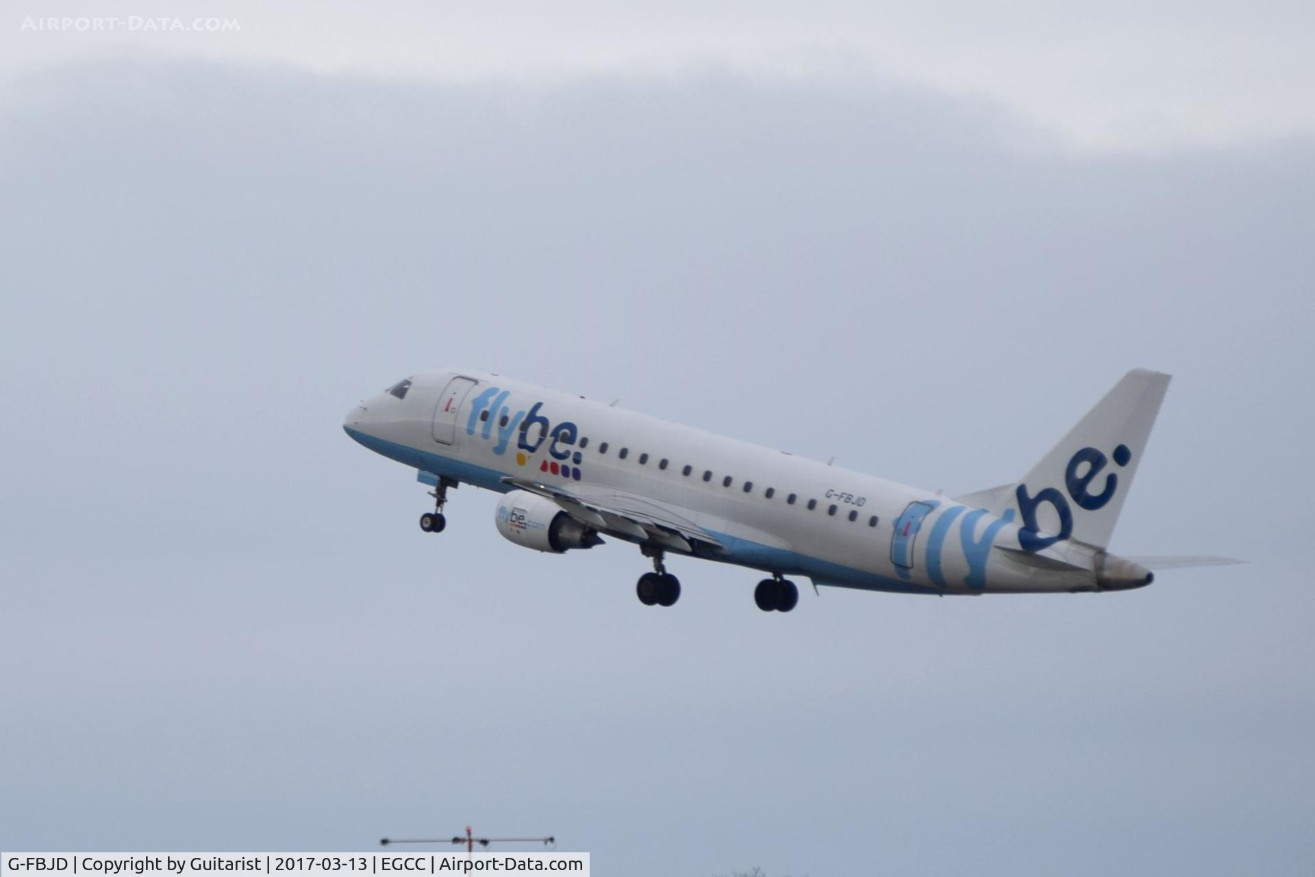 G-FBJD, 2011 Embraer 175STD (ERJ-170-200) C/N 17000329, At Manchester