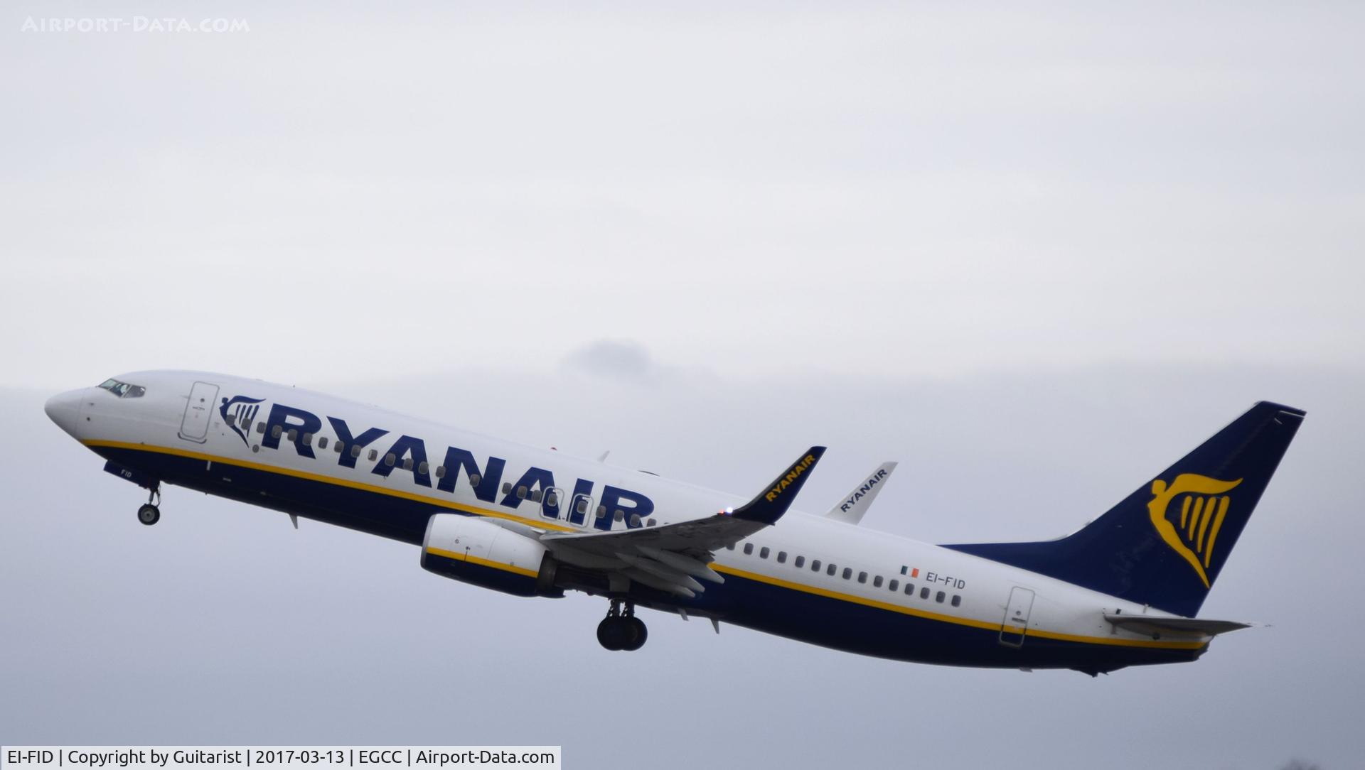 EI-FID, 2015 Boeing 737-8AS C/N 44694, At Manchester